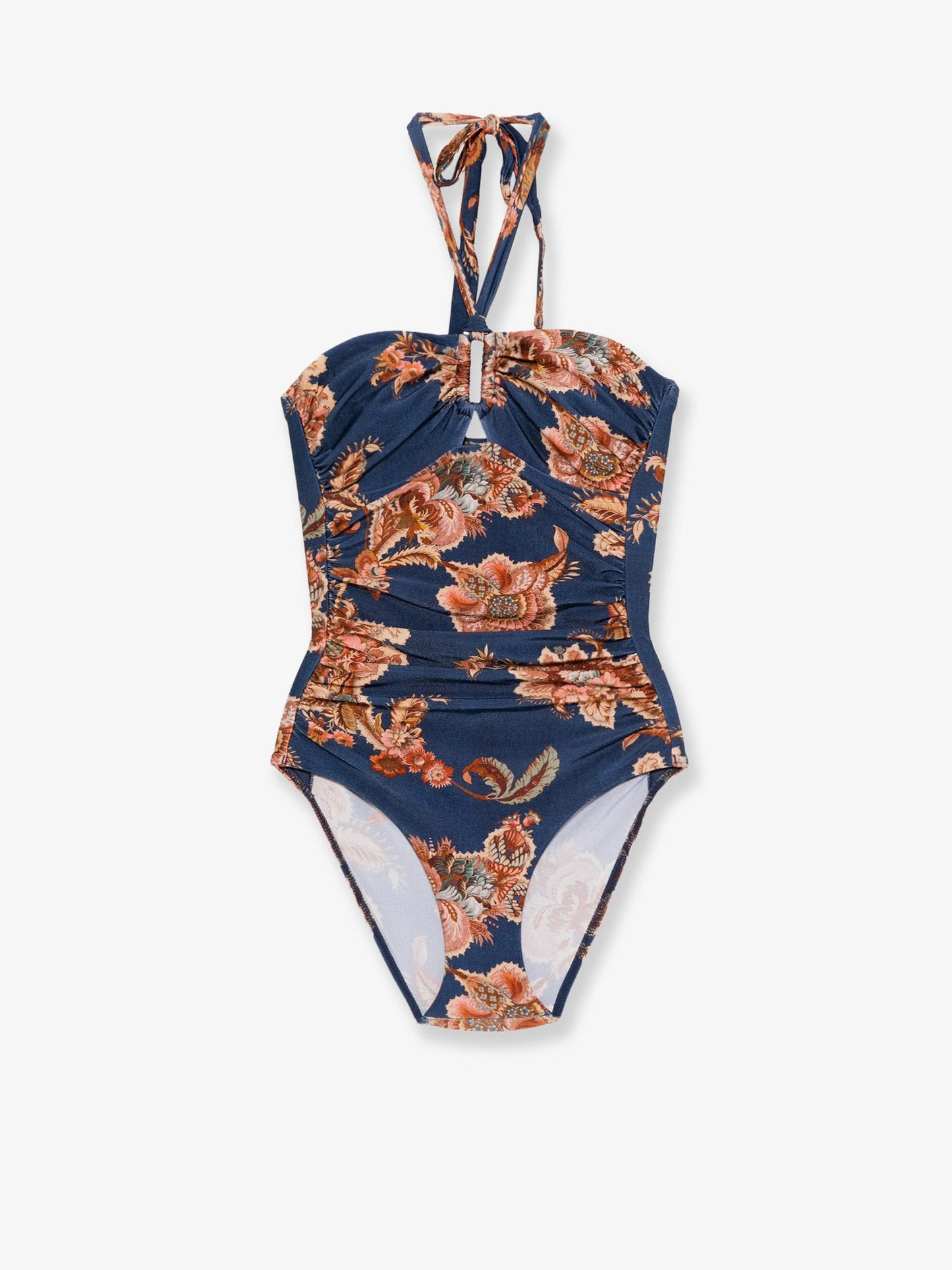 Zimmermann Women Aster Nylon One Piece Swimsuit With Paisley Print ZIMMERMANN