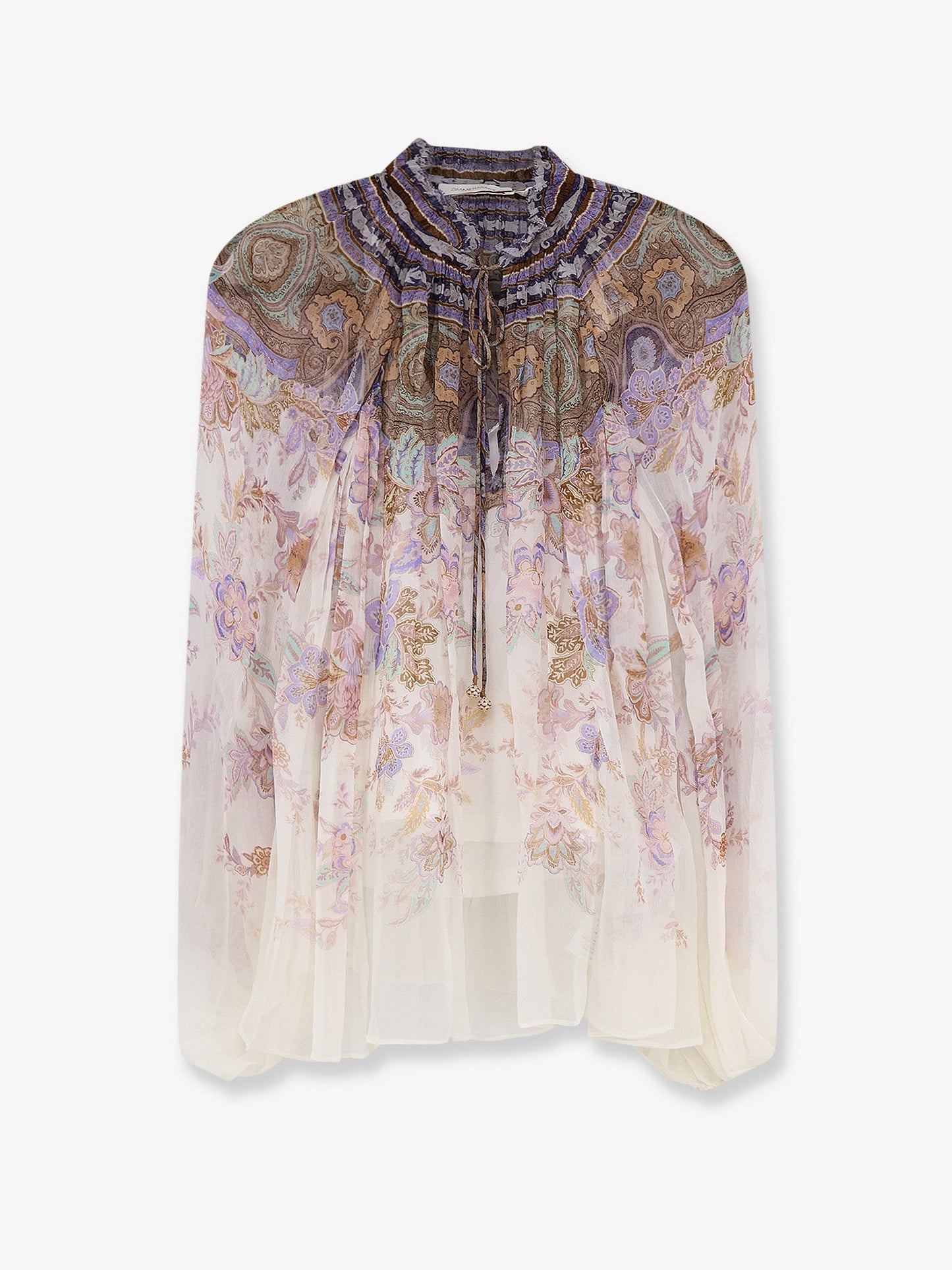 Zimmermann Women Luna Billow Viscose Shirt ZIMMERMANN