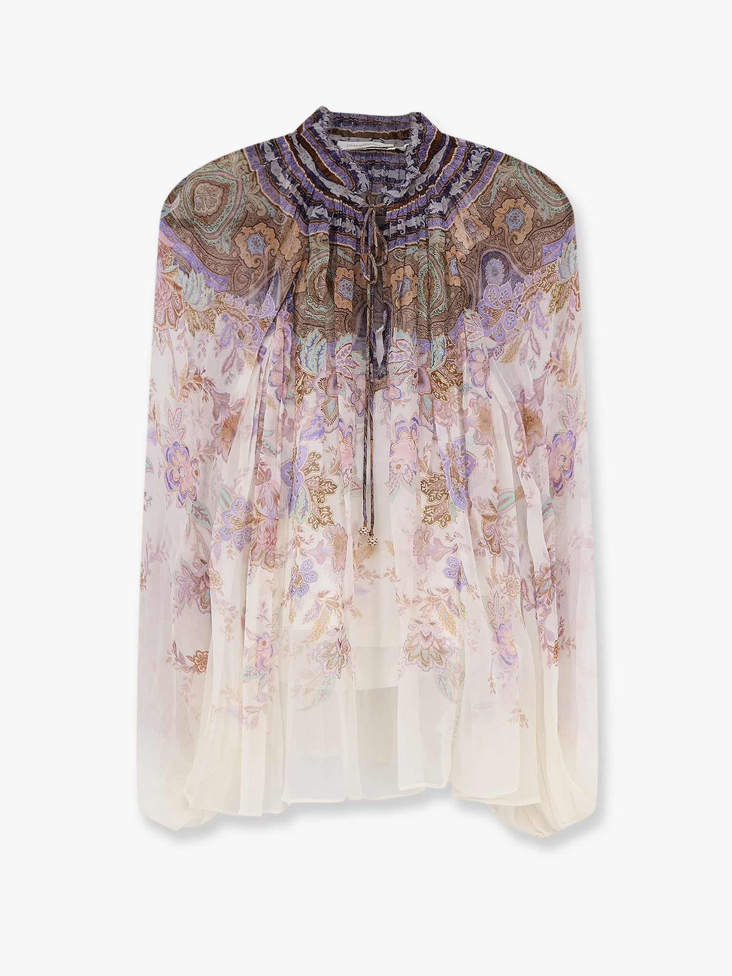 Zimmermann Women Luna Billow Viscose Shirt ZIMMERMANN