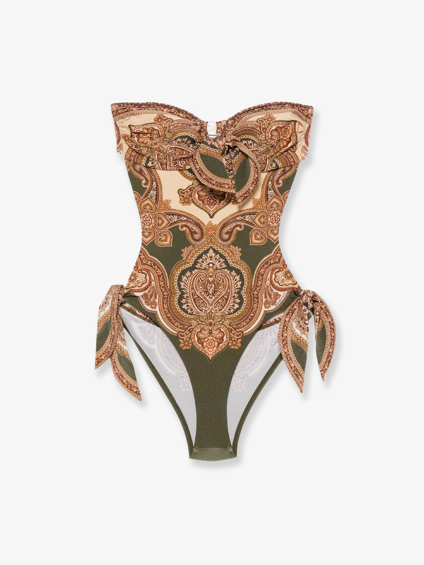 Zimmermann Women Mahon Nylon One-Piece Swimsuit With Paisley Print ZIMMERMANN