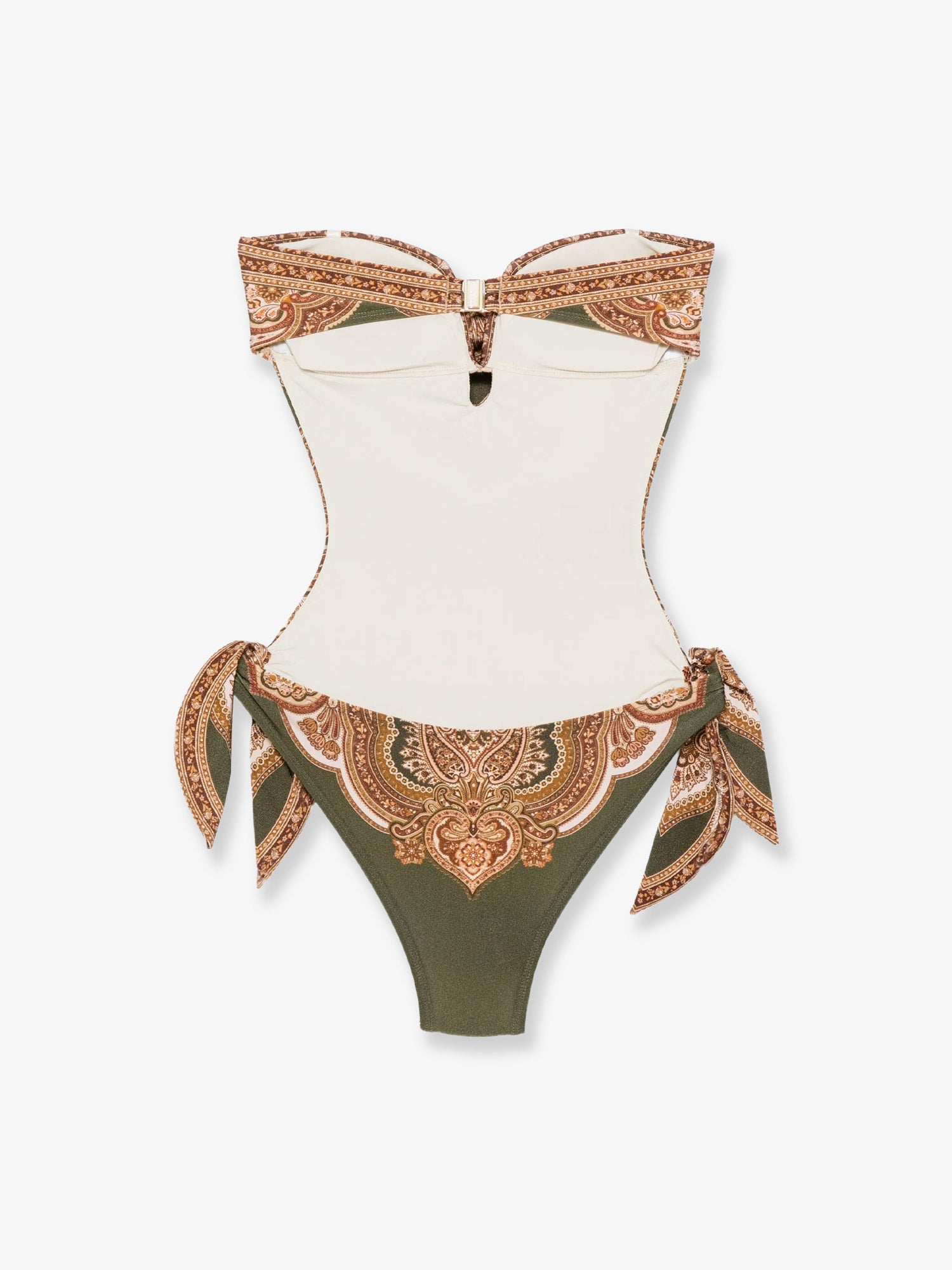 Zimmermann Women Mahon Nylon One-Piece Swimsuit With Paisley Print ZIMMERMANN
