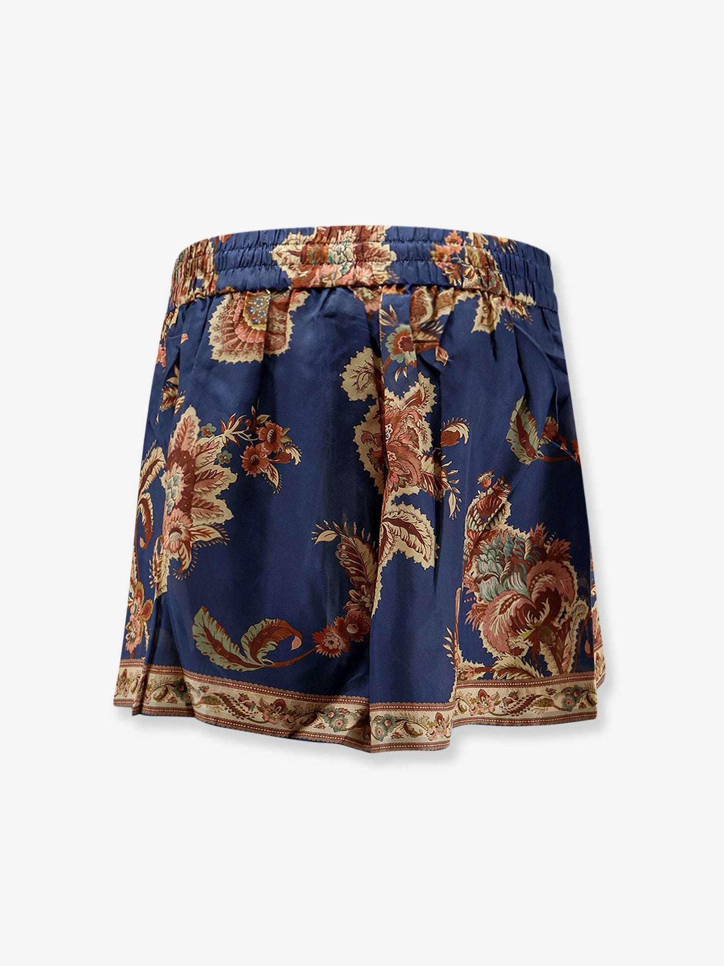Zimmermann Women Aster Relaxed Silk Bermuda Shorts ZIMMERMANN