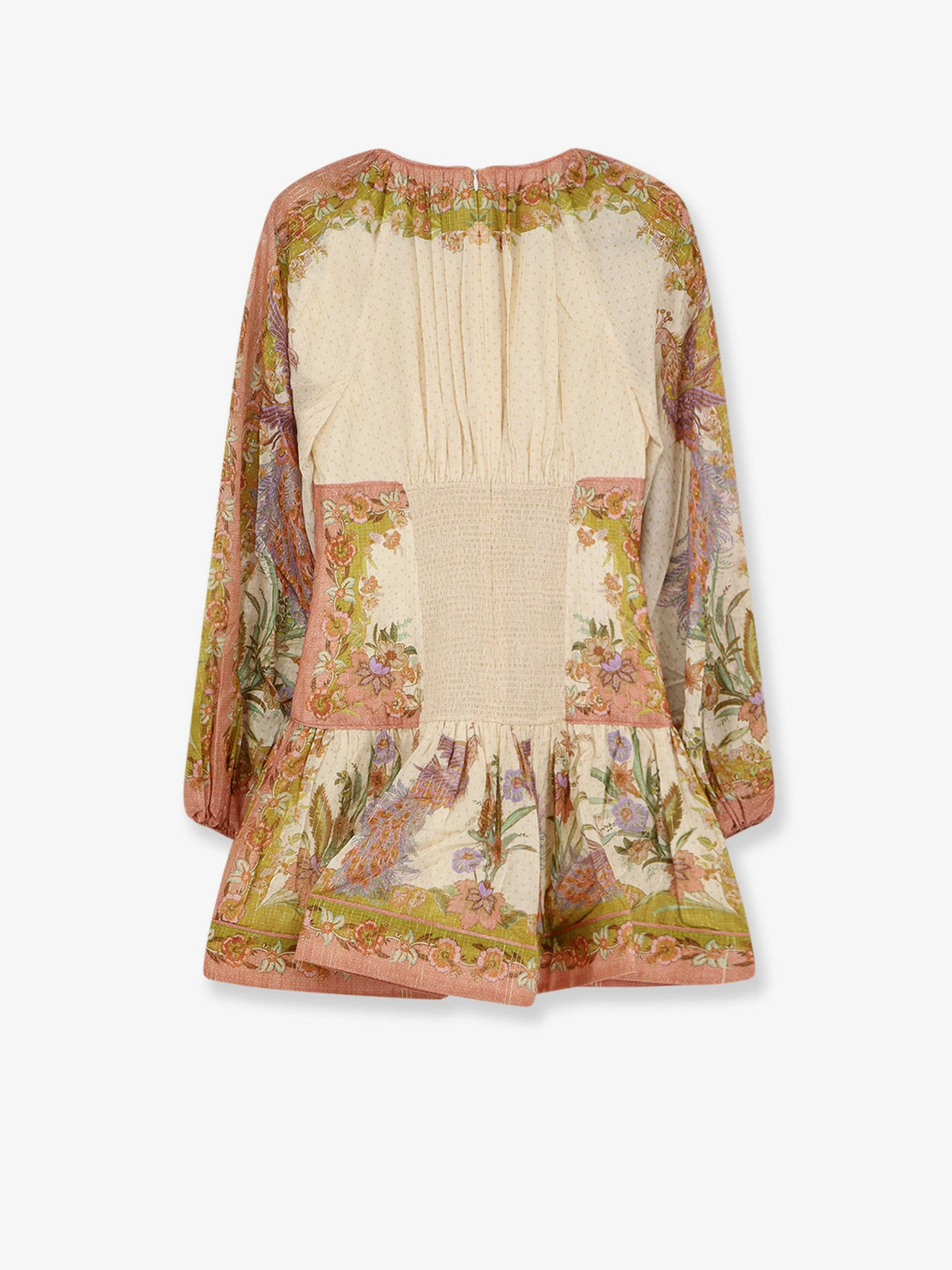 Zimmermann Women Zimmermann Women Indra Cotton And Silk Mini Dress ZIMMERMANN