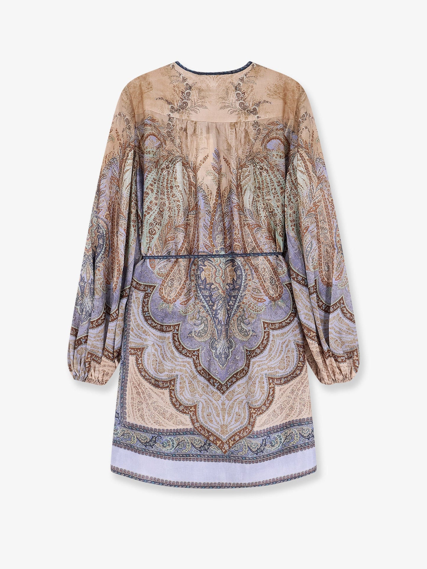 Zimmermann Women Wanderlust Tunic Silk Mini Dress ZIMMERMANN