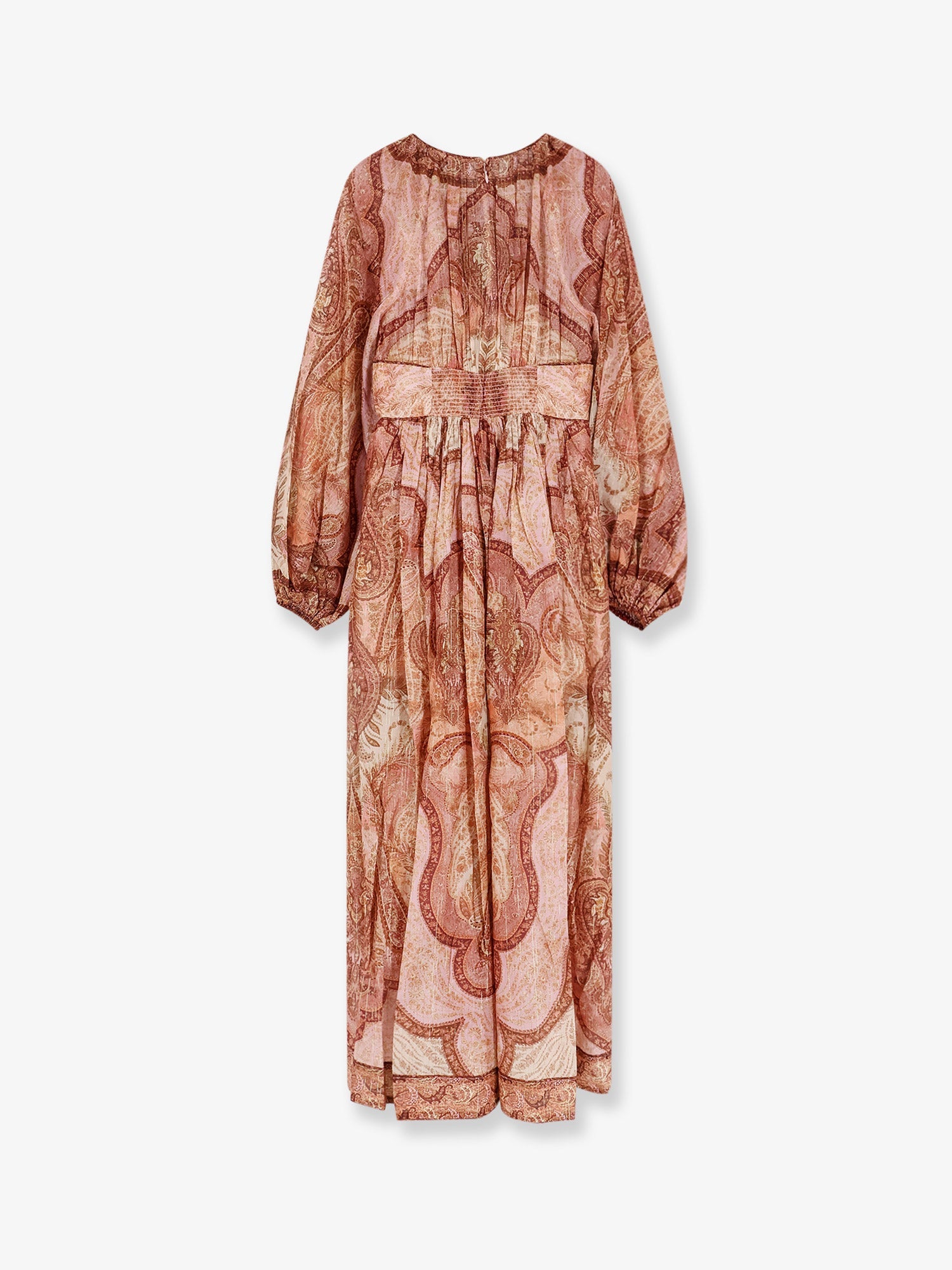 Zimmermann Women Cotton And Silk Blend Wanderlust Long Dress ZIMMERMANN
