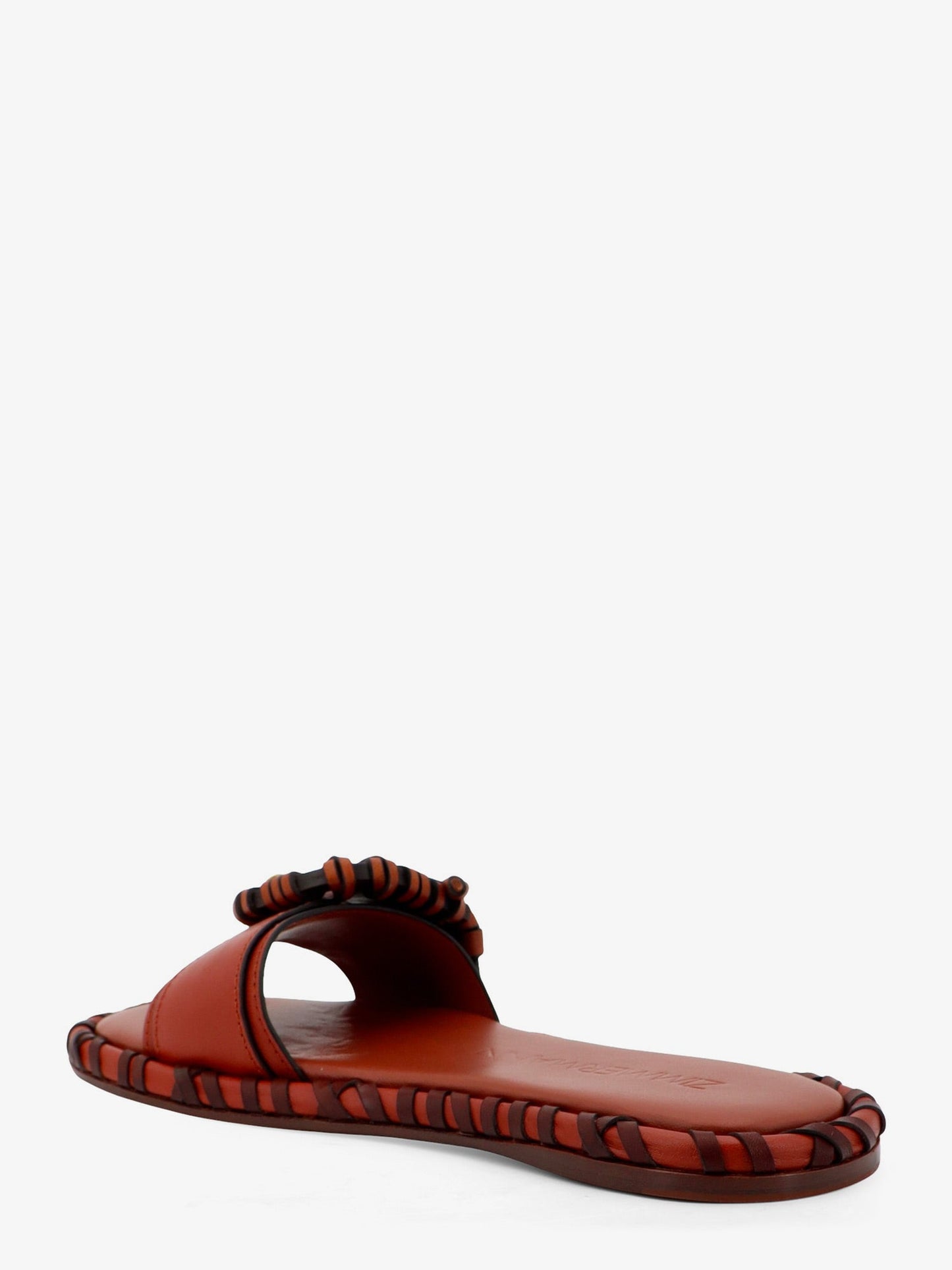 Zimmermann Women Alchemy Leather Sandals With Woven Details ZIMMERMANN