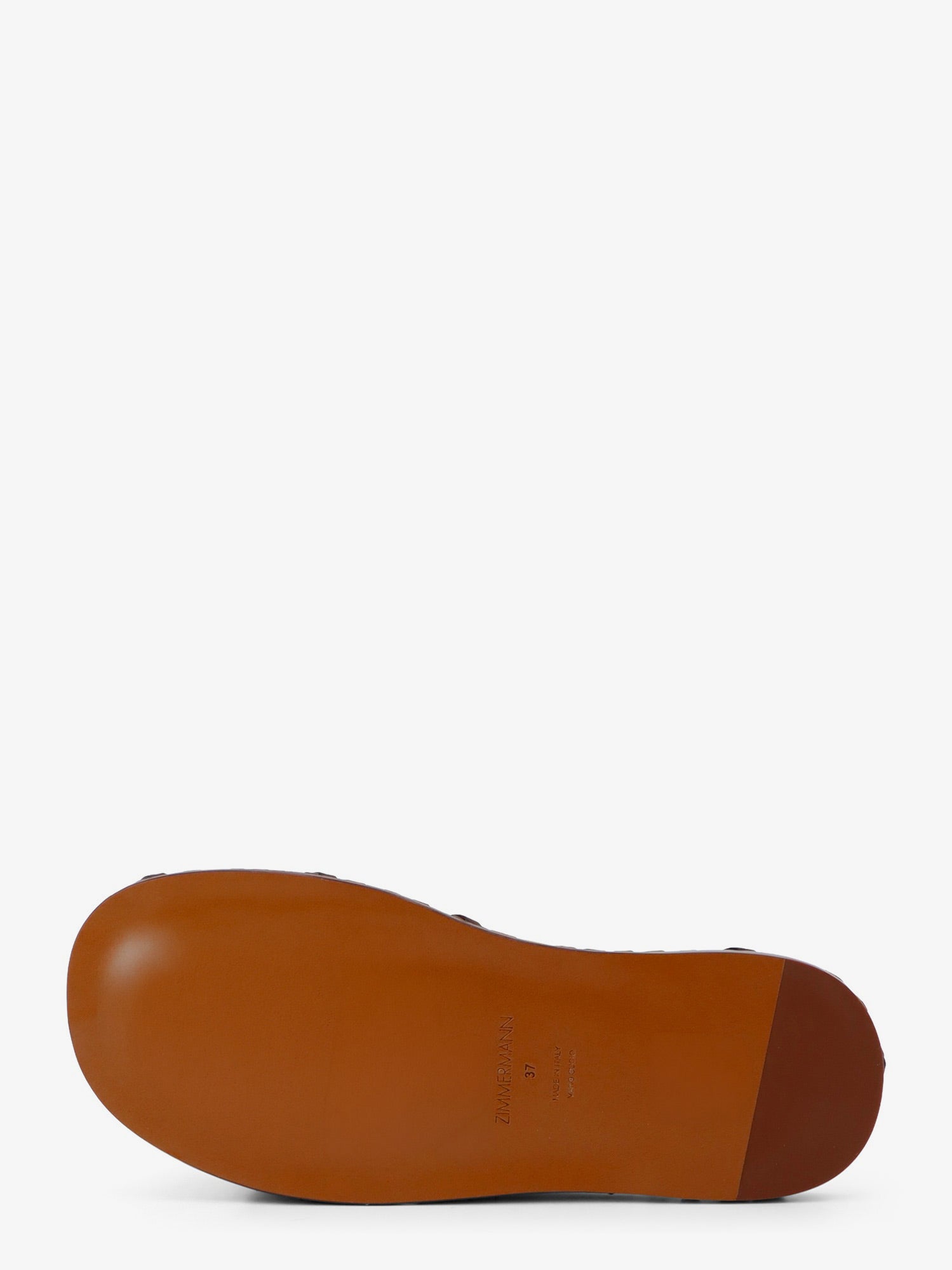 Zimmermann Women Alchemy Leather Sandals With Woven Details ZIMMERMANN