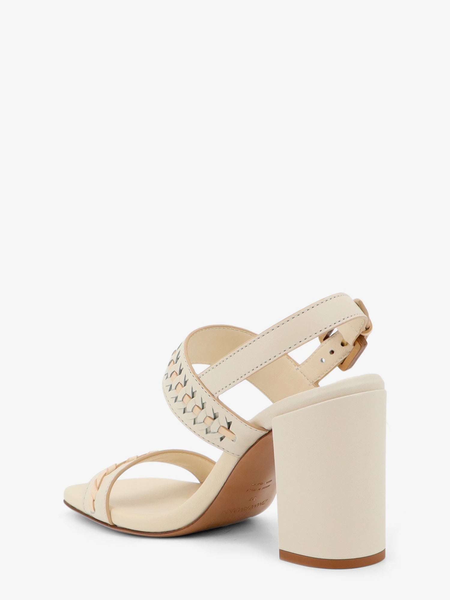 Zimmermann Women Alchemy 85 Leather Sandals ZIMMERMANN