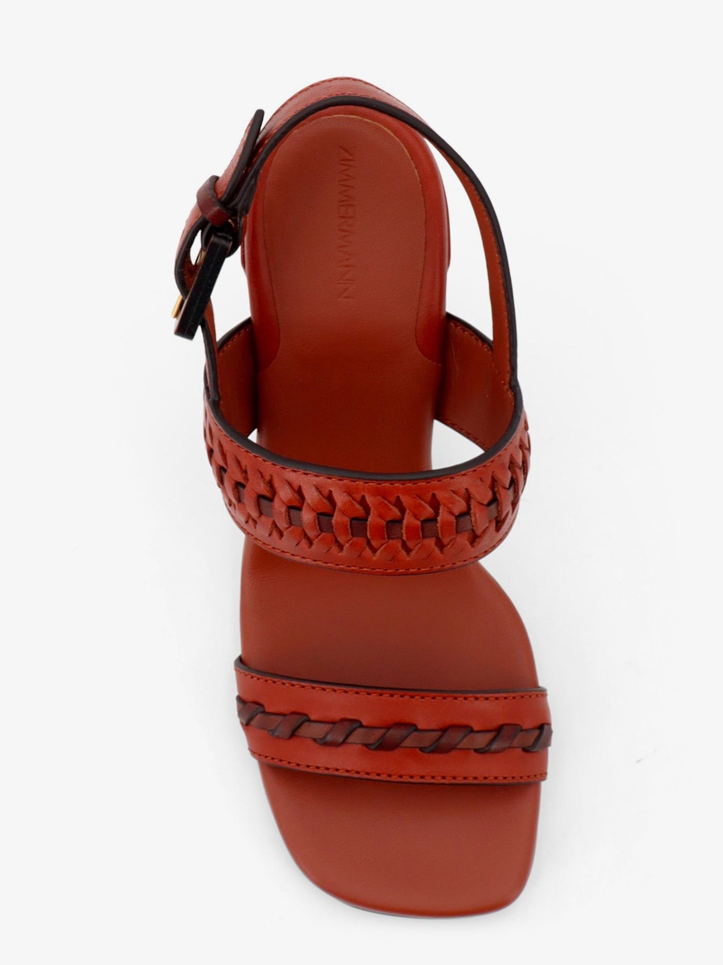 Zimmermann Women Alchemy 85 Leather Sandals ZIMMERMANN