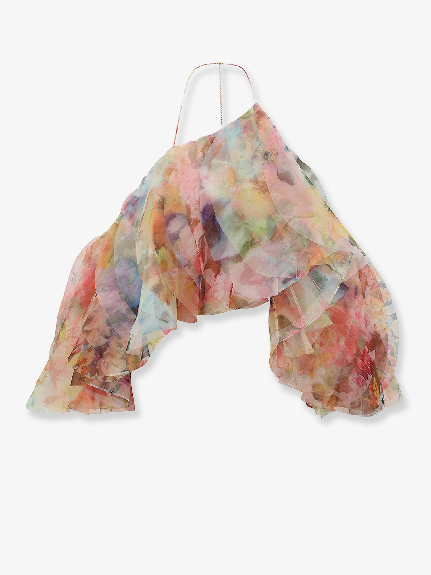 Zimmermann Women Luna Fanned Multicolor Top ZIMMERMANN