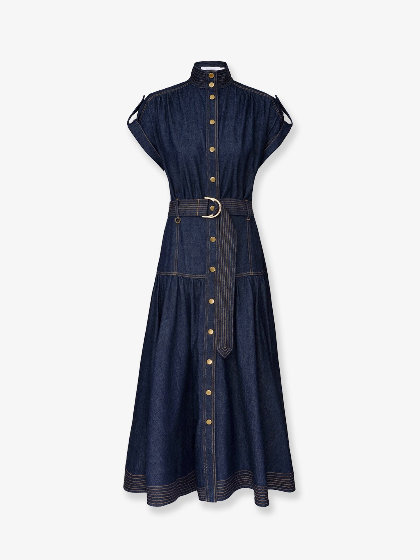 Zimmermann Women Long Denim Dress ZIMMERMANN