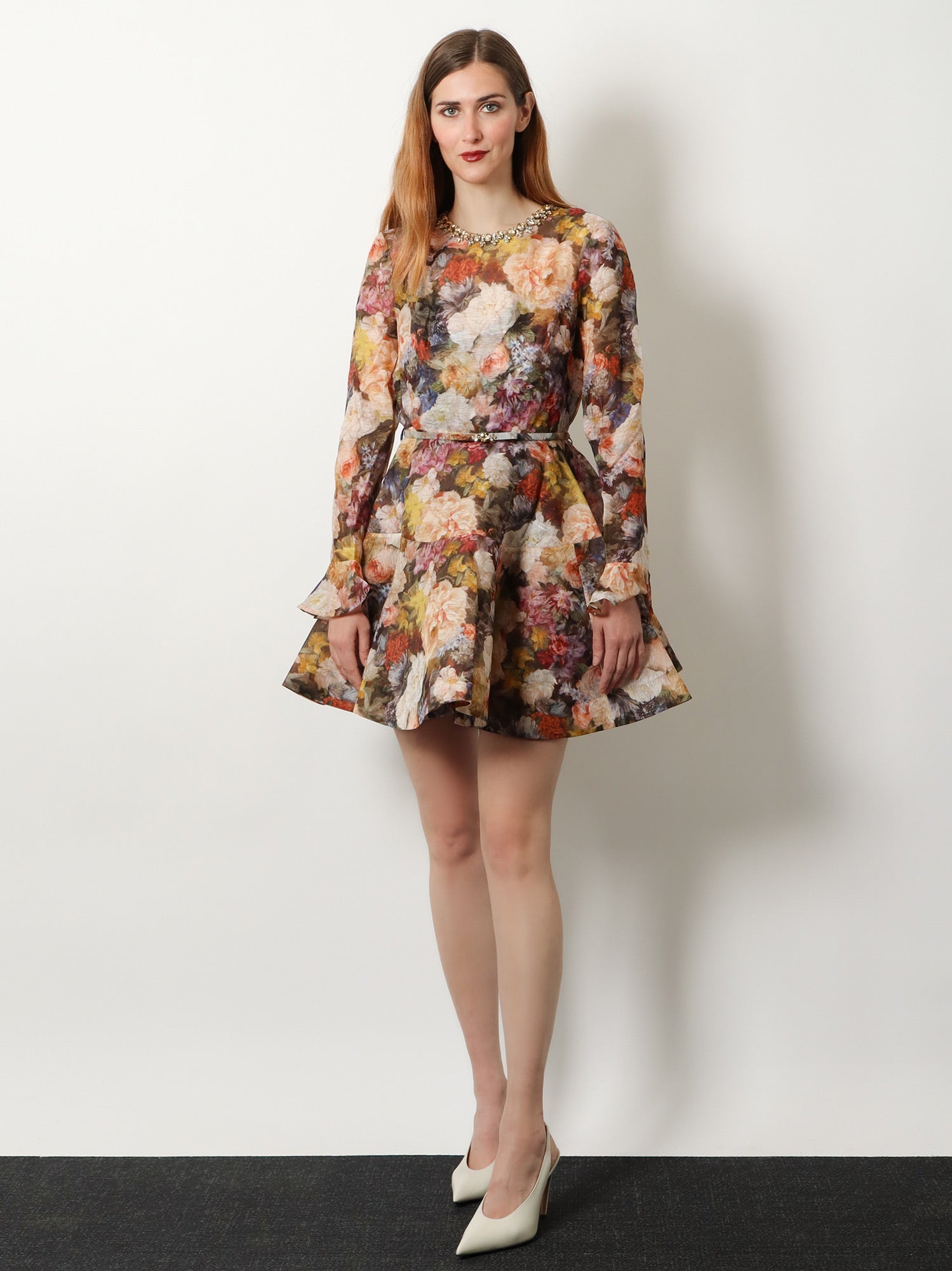 Zimmermann Women Alchemy Linen And Silk Dress ZIMMERMANN