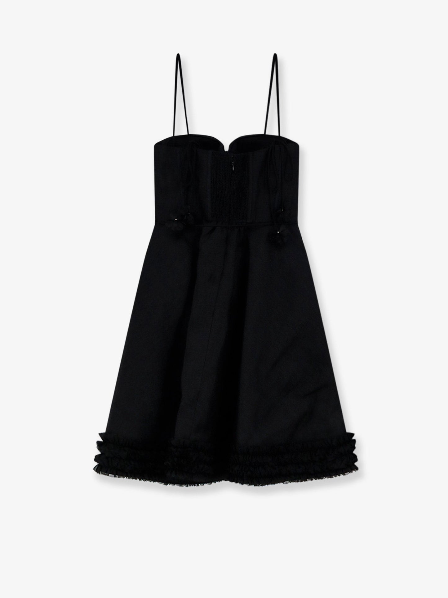 Zimmermann Women Luna Linen And Silk Blend Mini Dress ZIMMERMANN