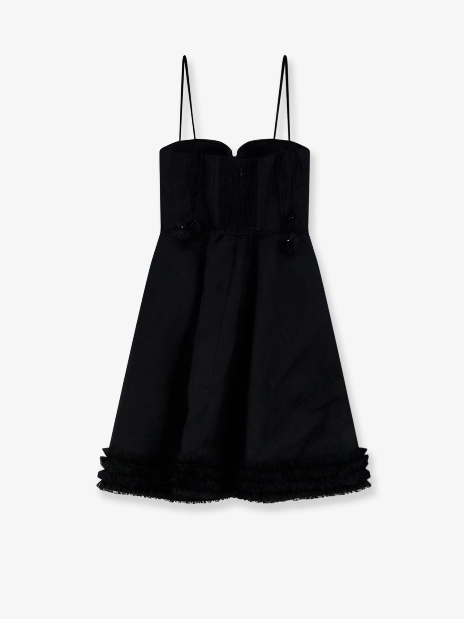 Zimmermann Women Luna Linen And Silk Blend Mini Dress ZIMMERMANN