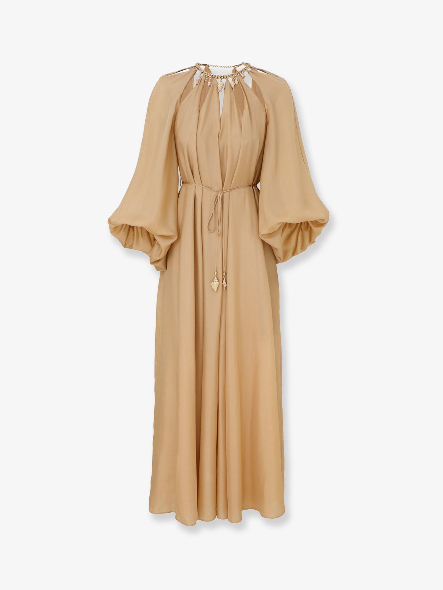 Zimmermann Women Mahon Long Silk Dress ZIMMERMANN