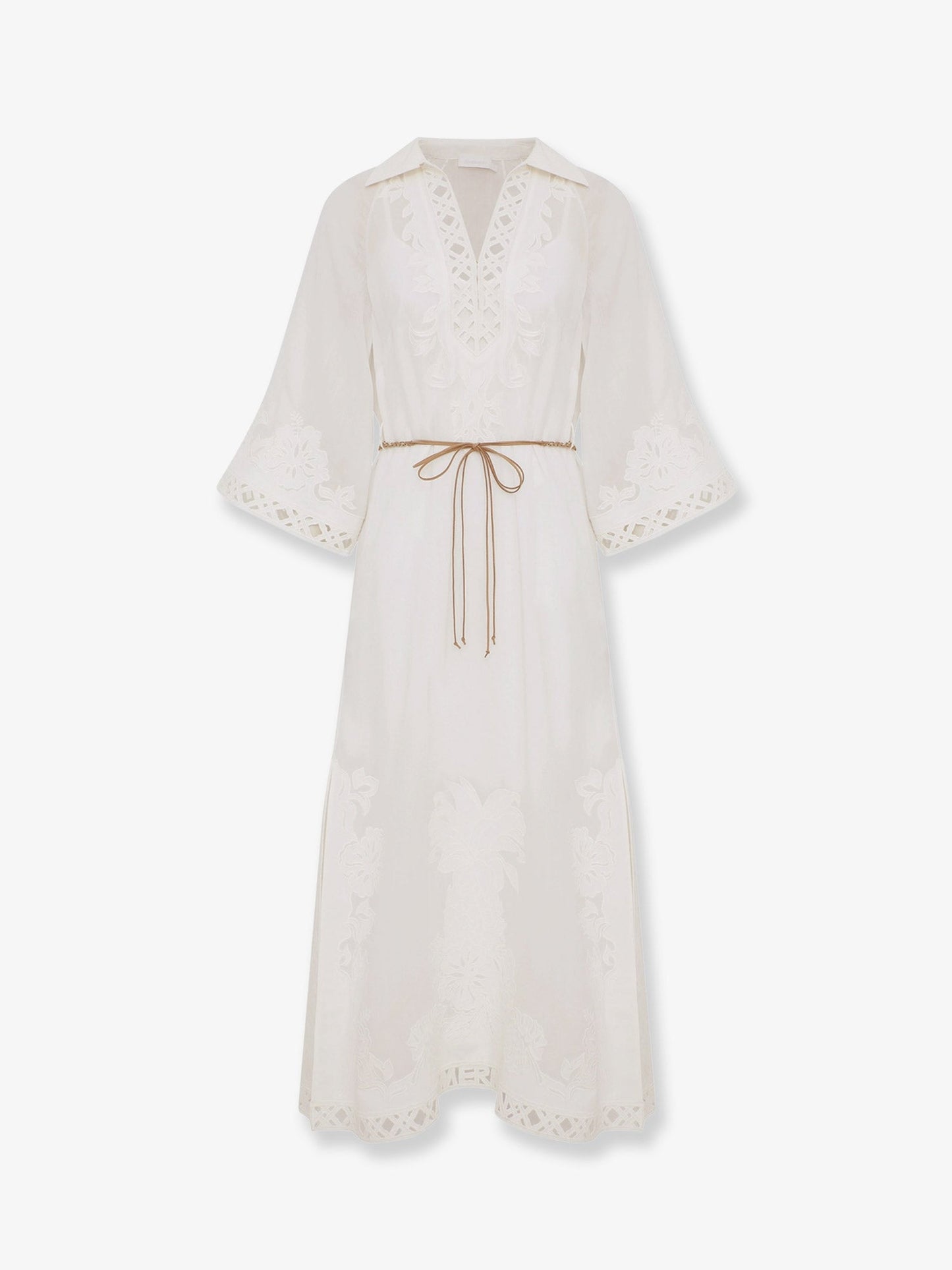 Zimmermann Women Indra Long Ramie Dress ZIMMERMANN