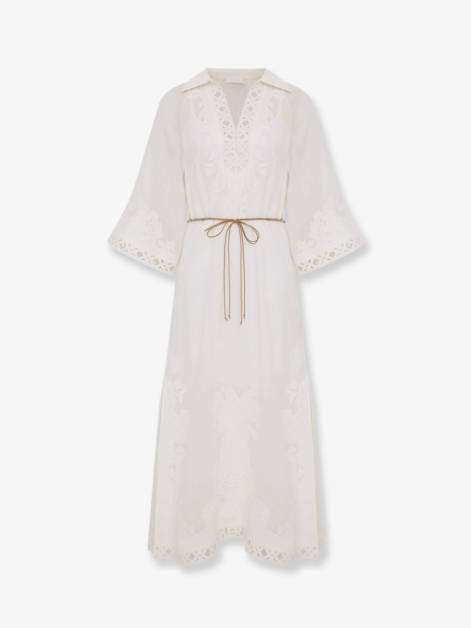 Zimmermann Women Indra Long Ramie Dress ZIMMERMANN