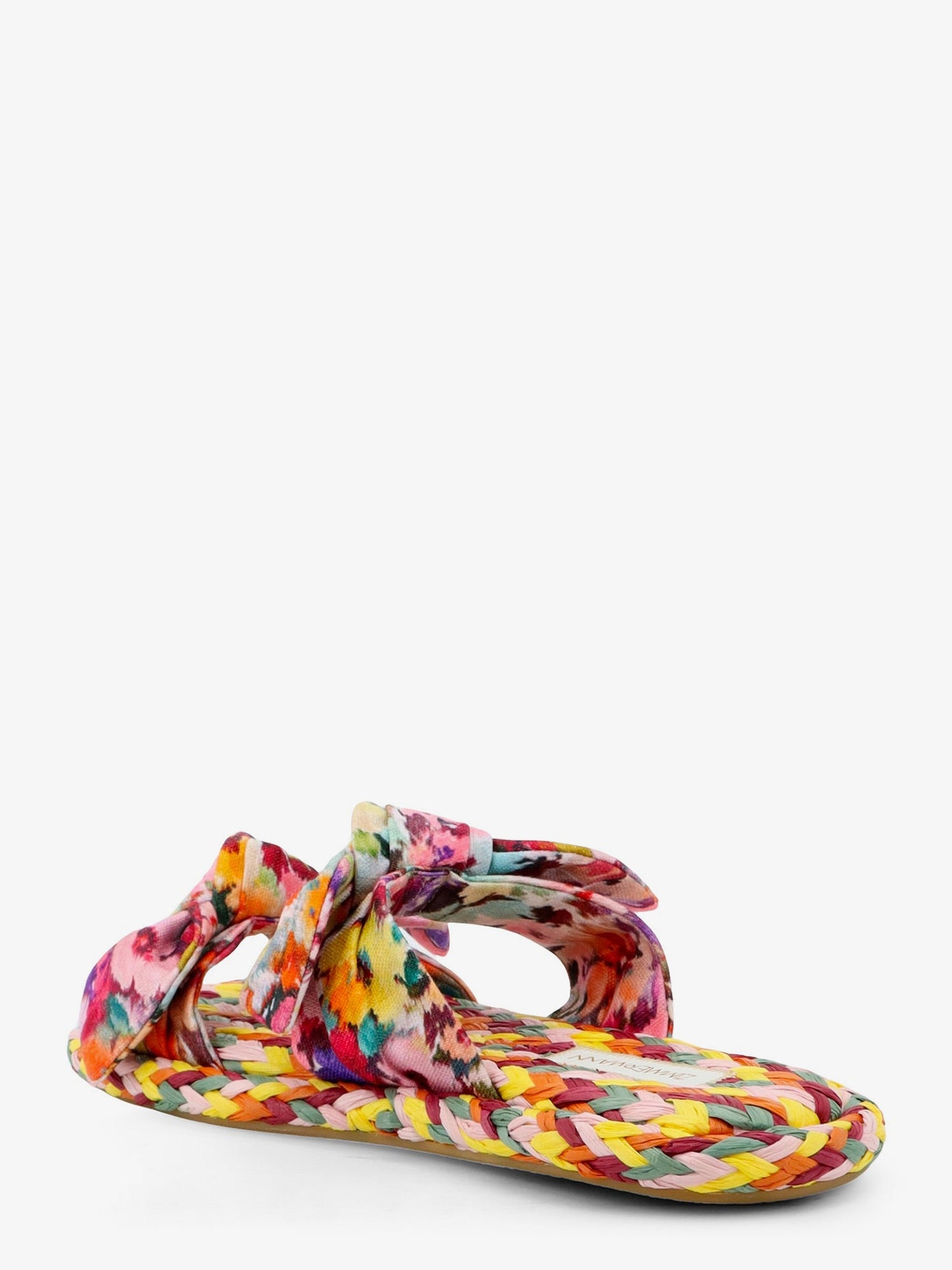 Zimmermann Women Multicolored Raffia Carousel Sandals ZIMMERMANN