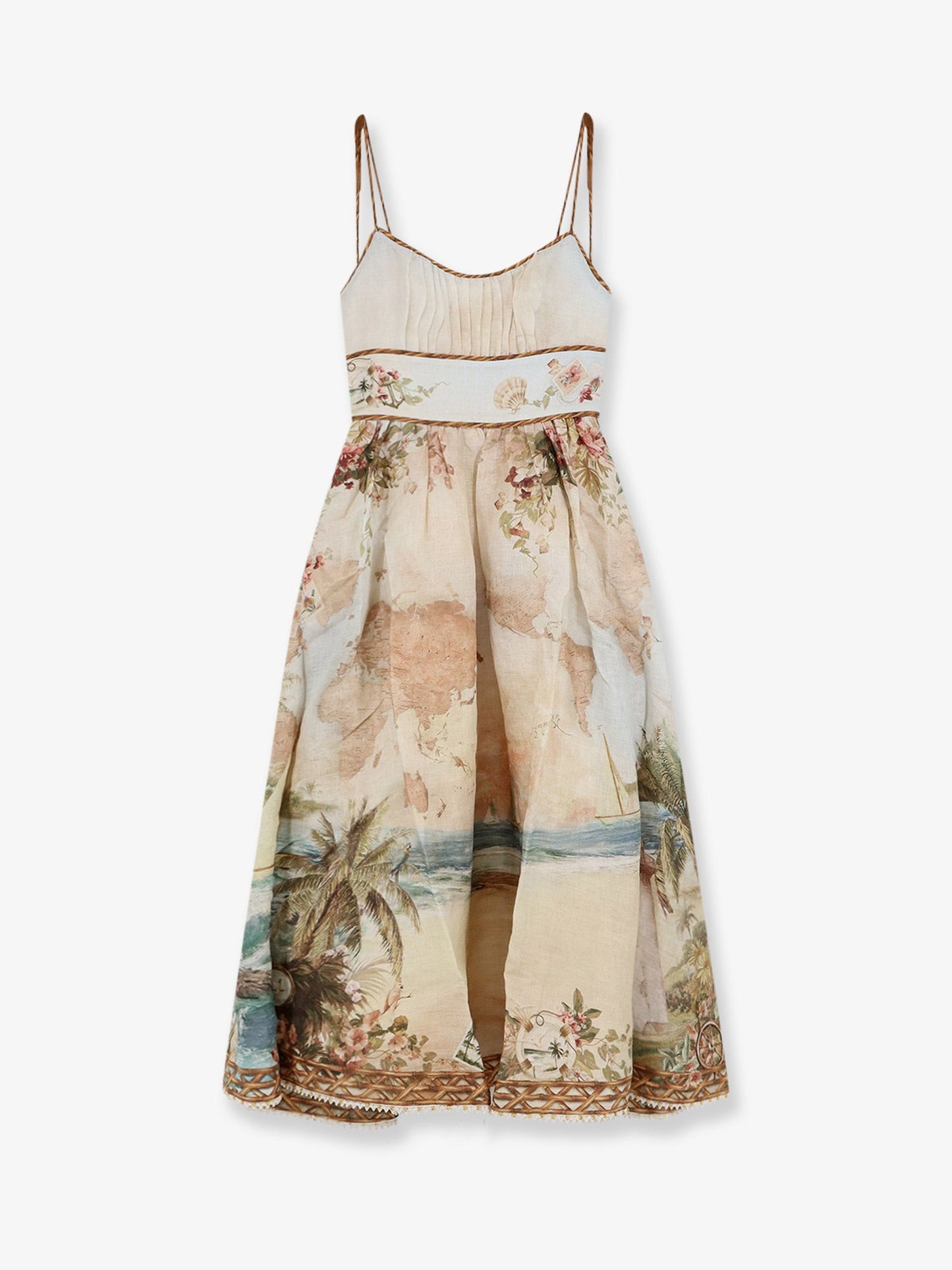 Zimmermann Women Mahon Linen Dress ZIMMERMANN