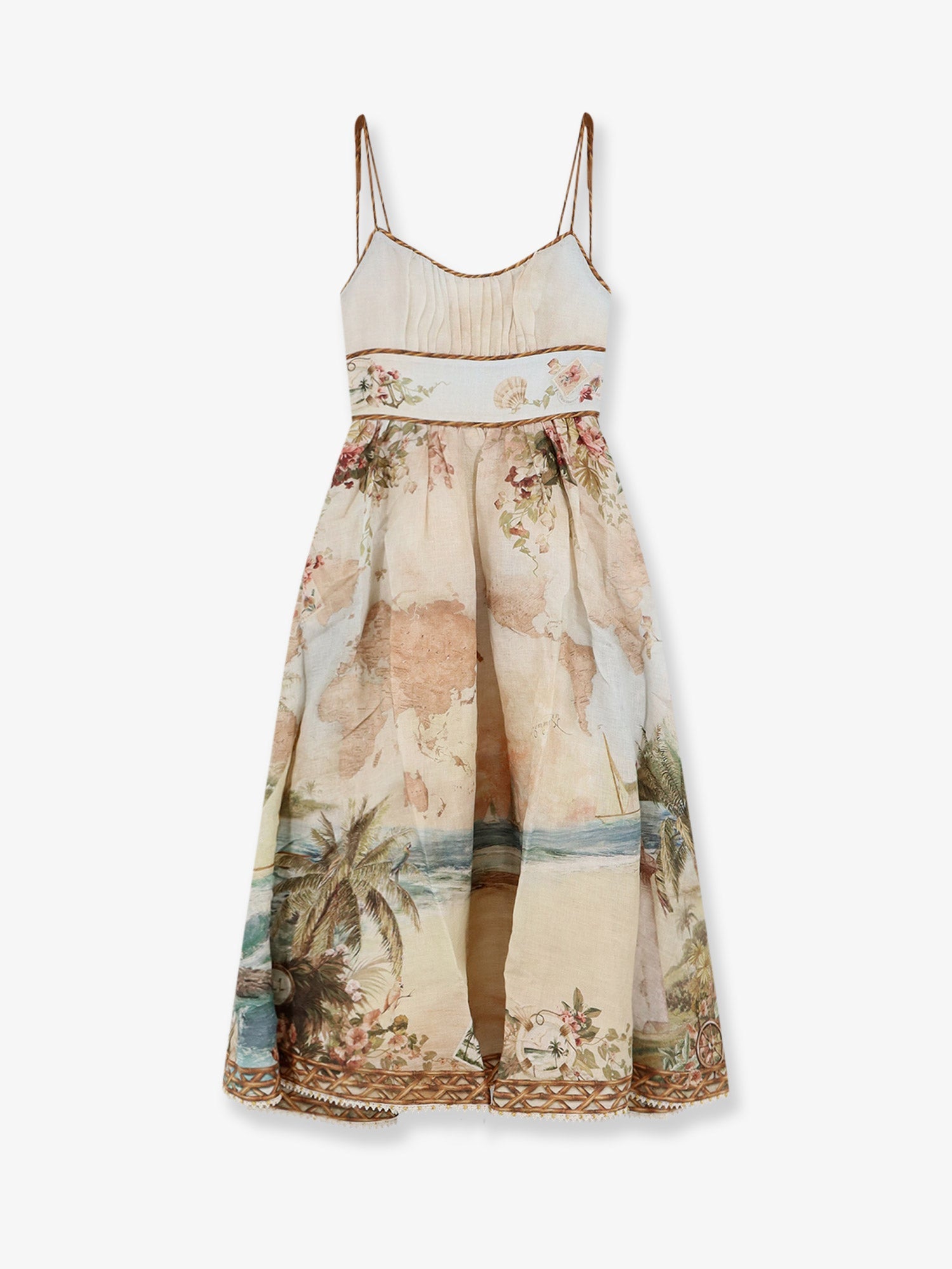 Zimmermann Women Mahon Linen Dress ZIMMERMANN