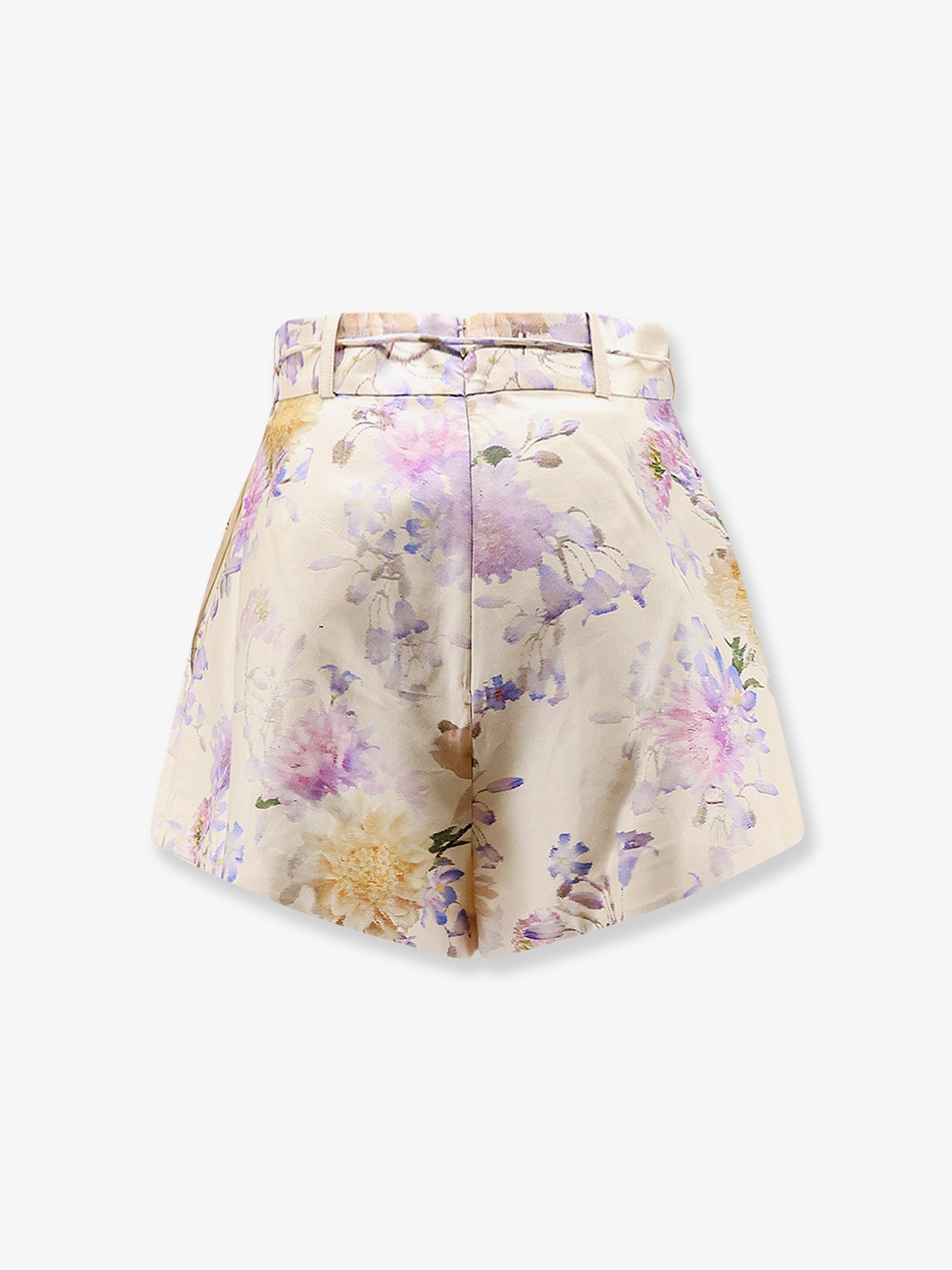 Zimmermann Women Luna Silk And Cotton Shorts ZIMMERMANN