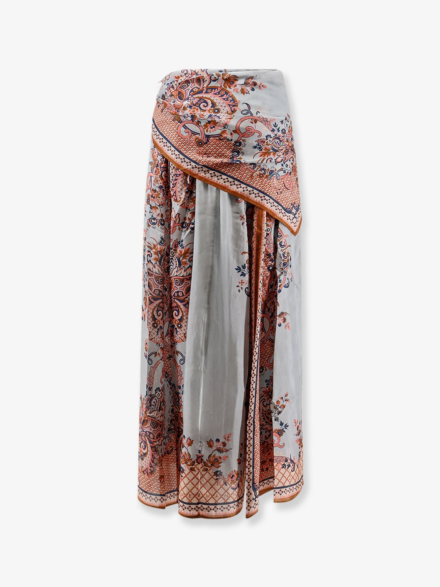 Zimmermann Women Aster Silk Midi Skirt With Paisley Print ZIMMERMANN