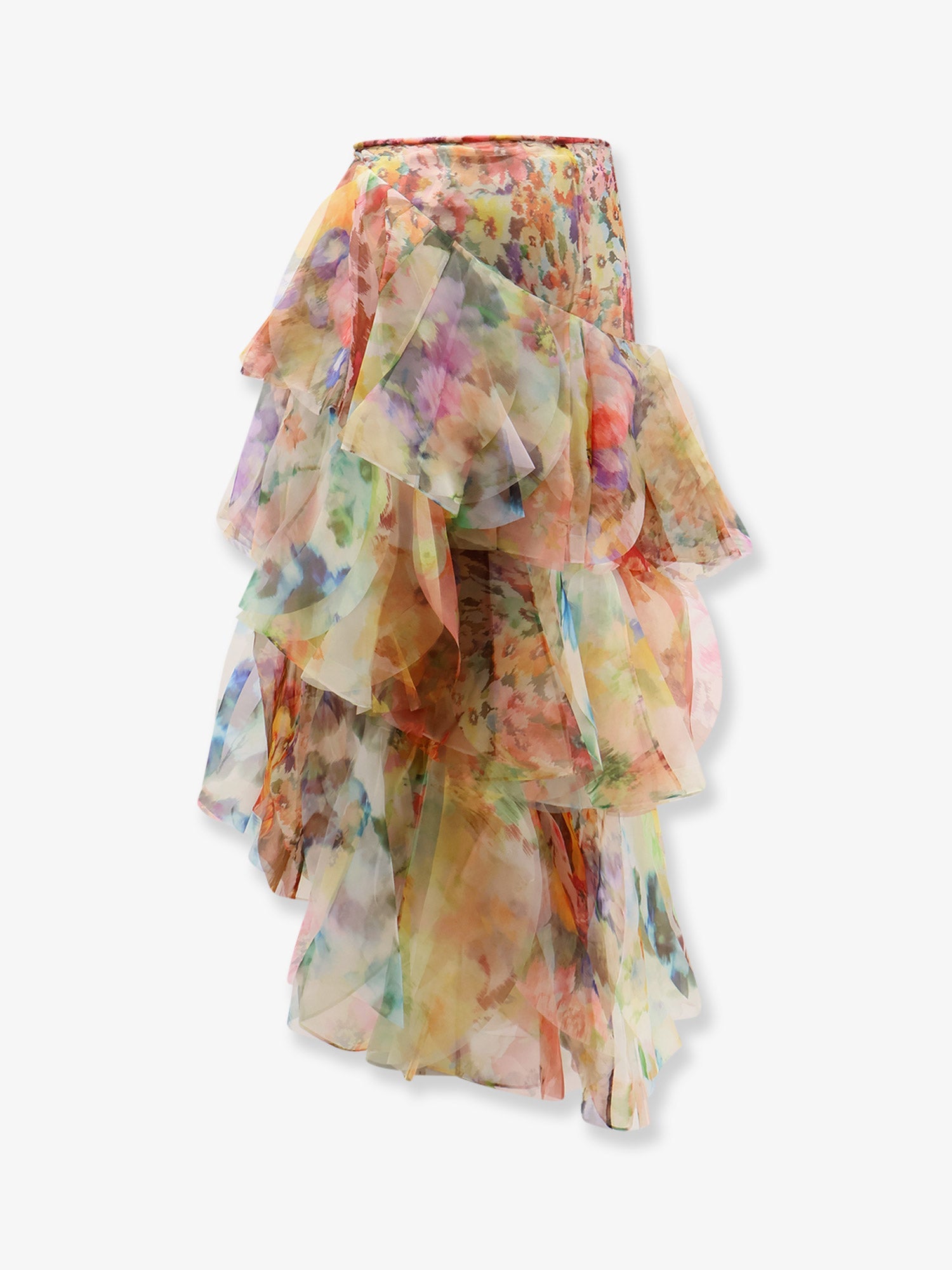 Zimmermann Women Luna Fanned Maxi Skirt ZIMMERMANN