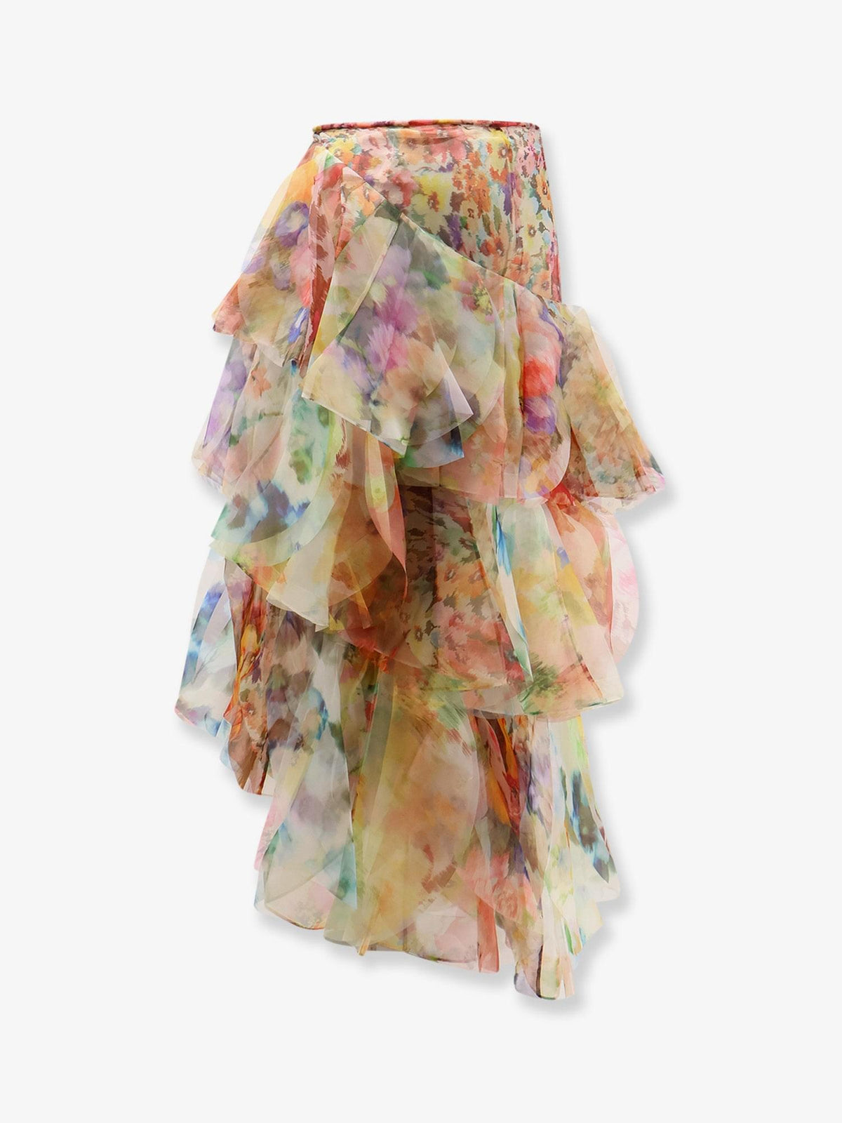 Zimmermann Women Luna Fanned Maxi Skirt ZIMMERMANN