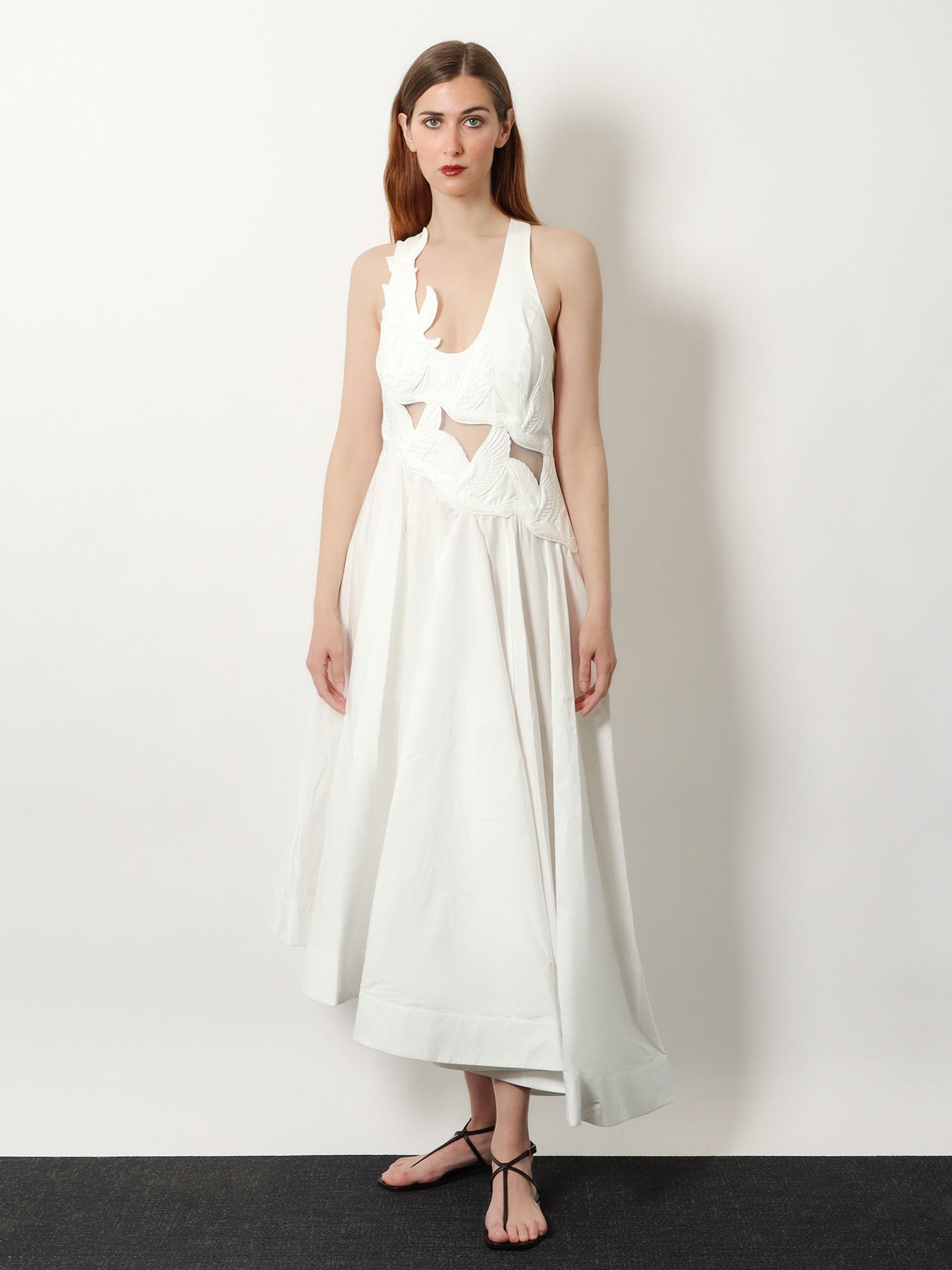 Zimmermann Women Luna Applique Cotton Dress ZIMMERMANN