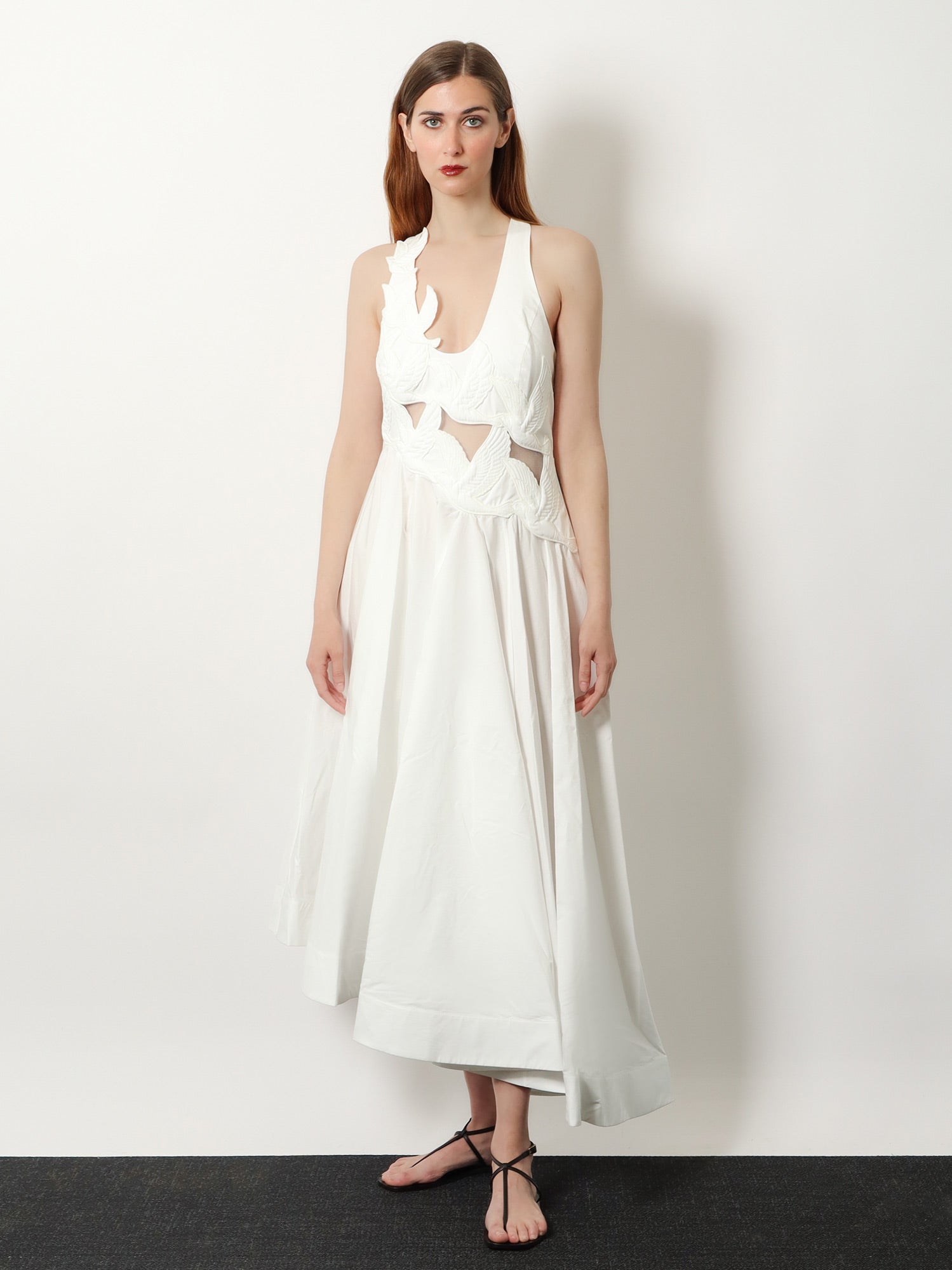 Zimmermann Women Luna Applique Cotton Dress ZIMMERMANN