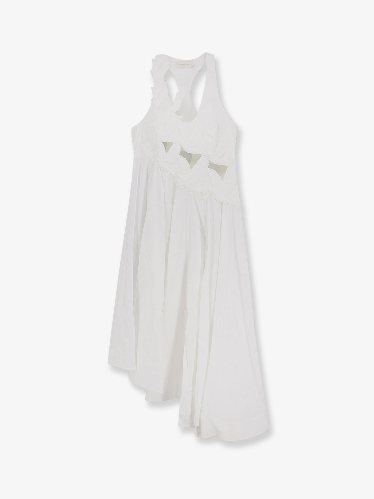 Zimmermann Women Luna Applique Cotton Dress ZIMMERMANN