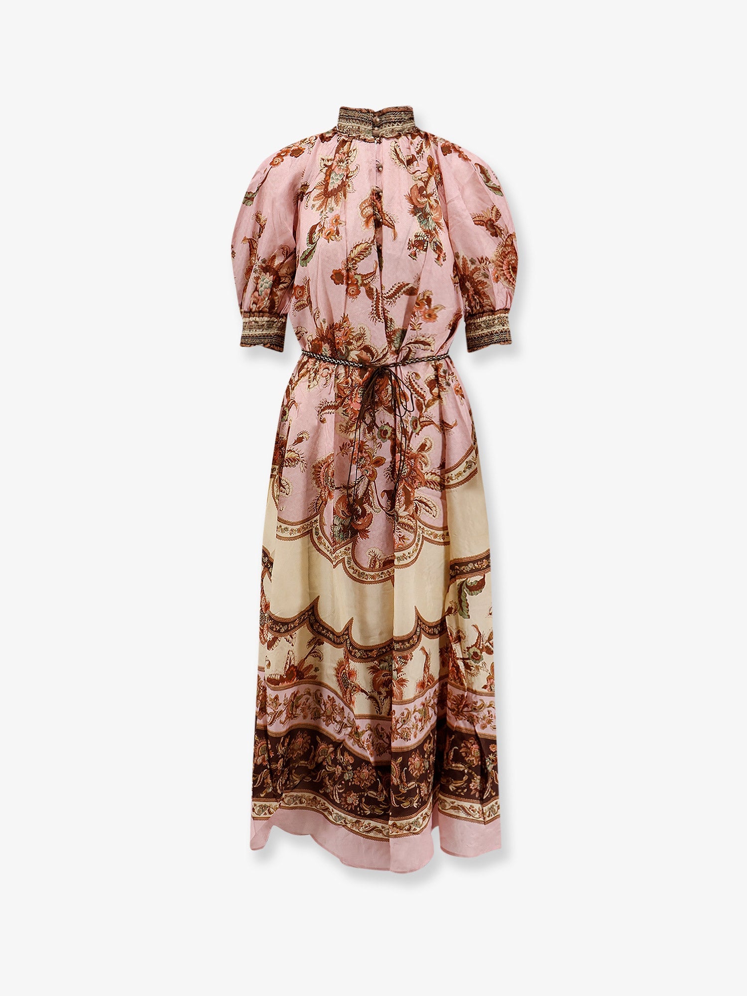 Zimmermann Women Aster Billow Silk Long Dress ZIMMERMANN