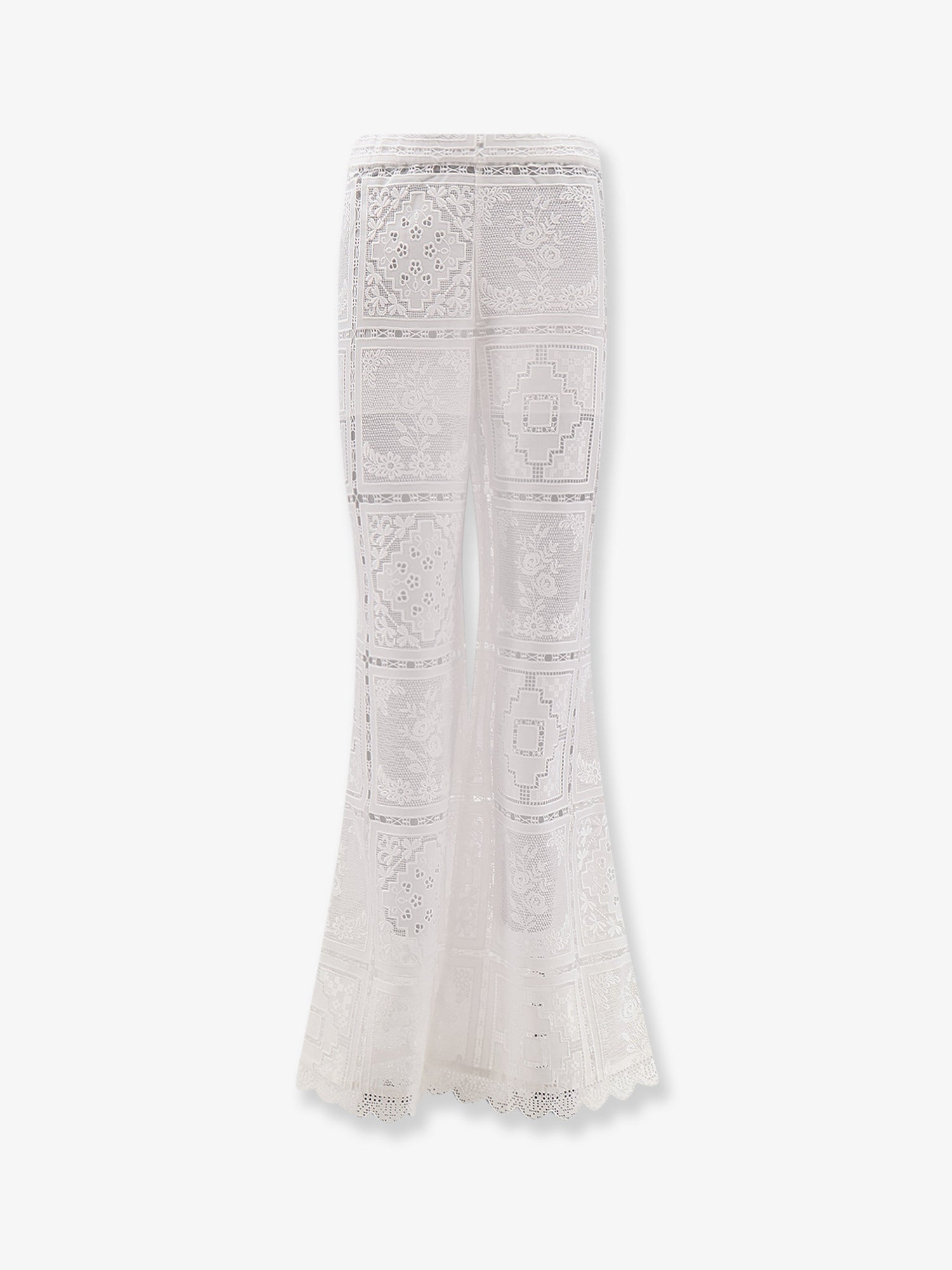 Zimmermann Women Aster Embroidered Trousers ZIMMERMANN