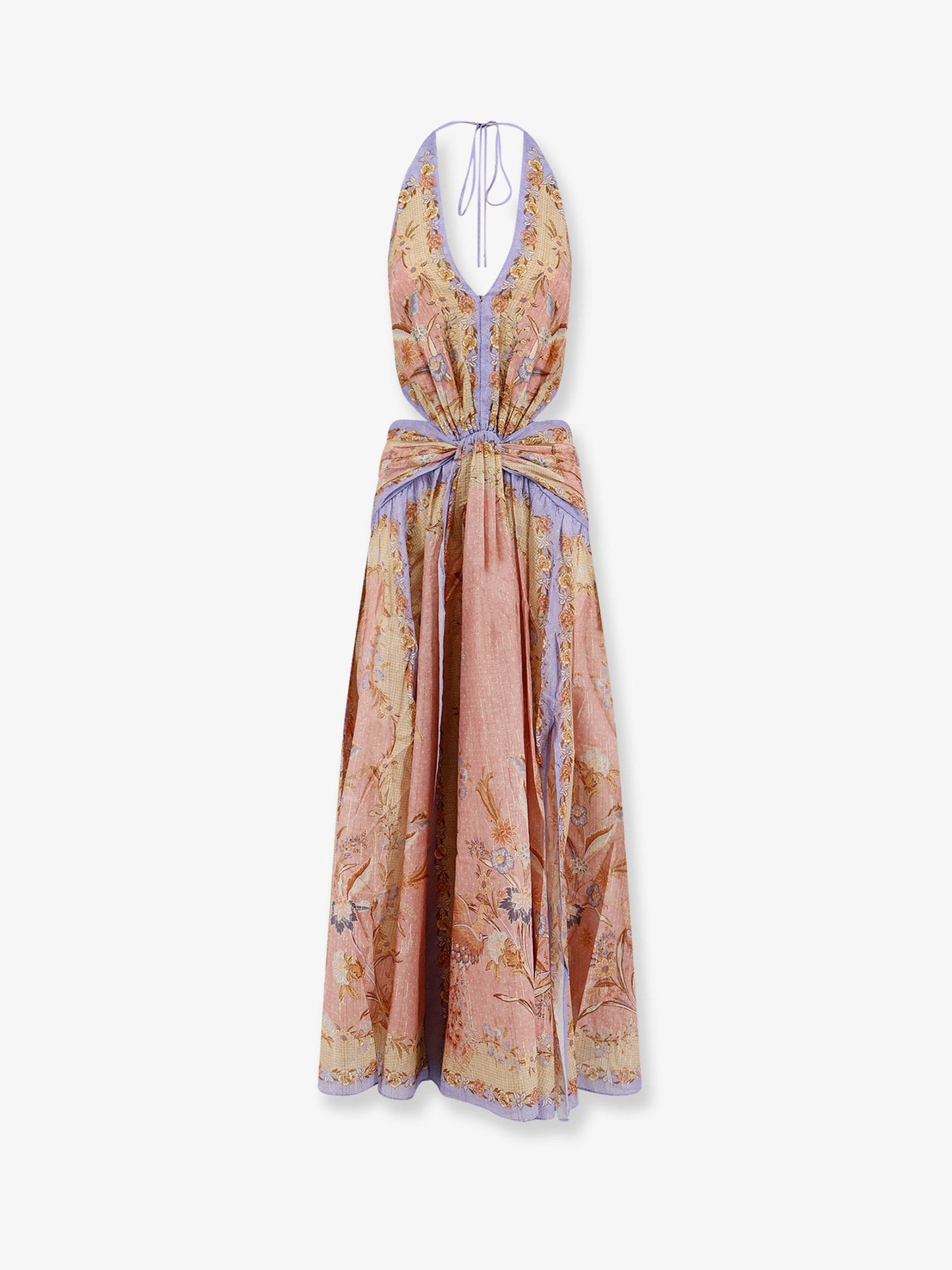Zimmermann Women Indra Cotton And Silk Long Dress ZIMMERMANN