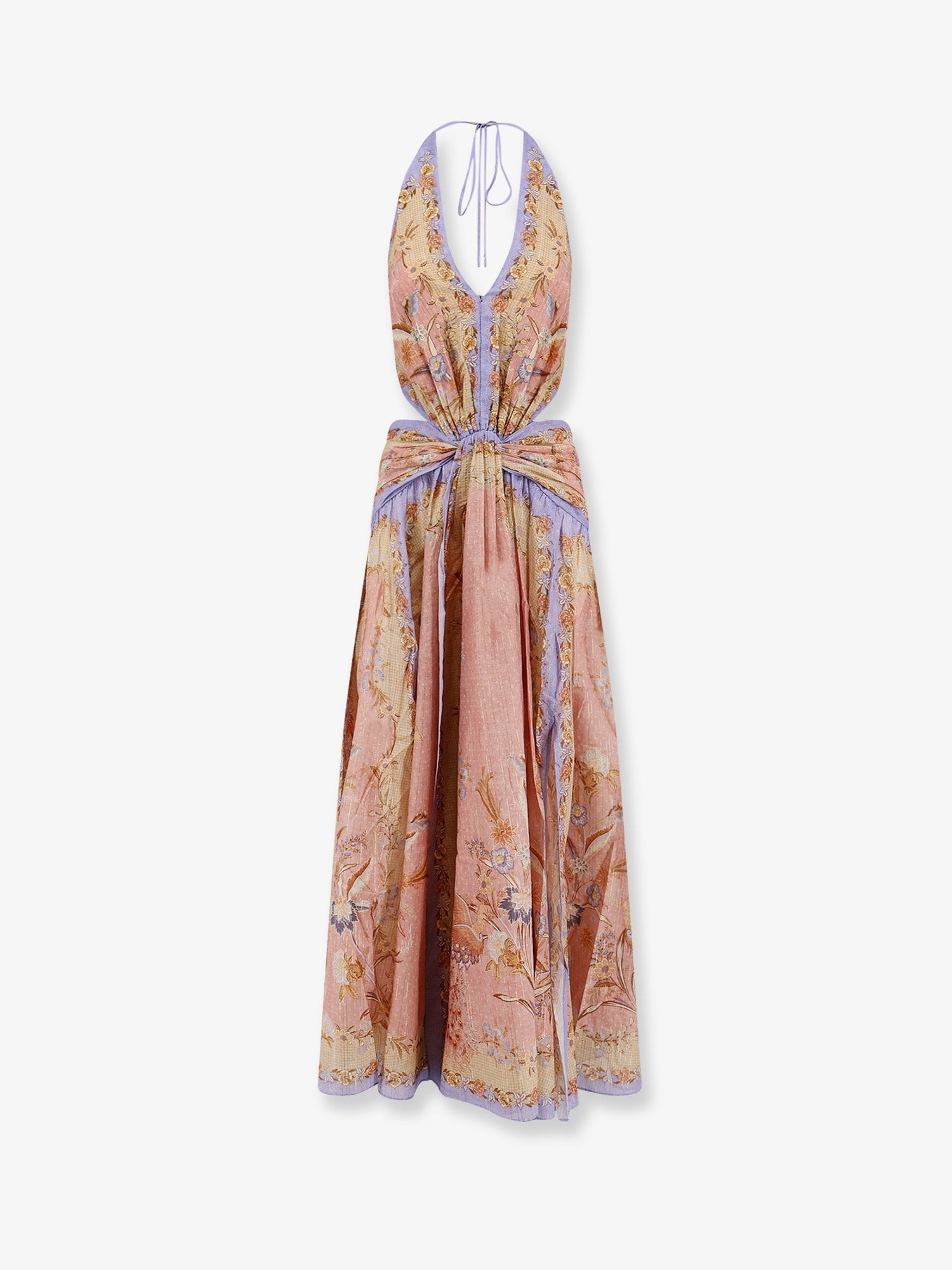 Zimmermann Women Indra Cotton And Silk Long Dress ZIMMERMANN
