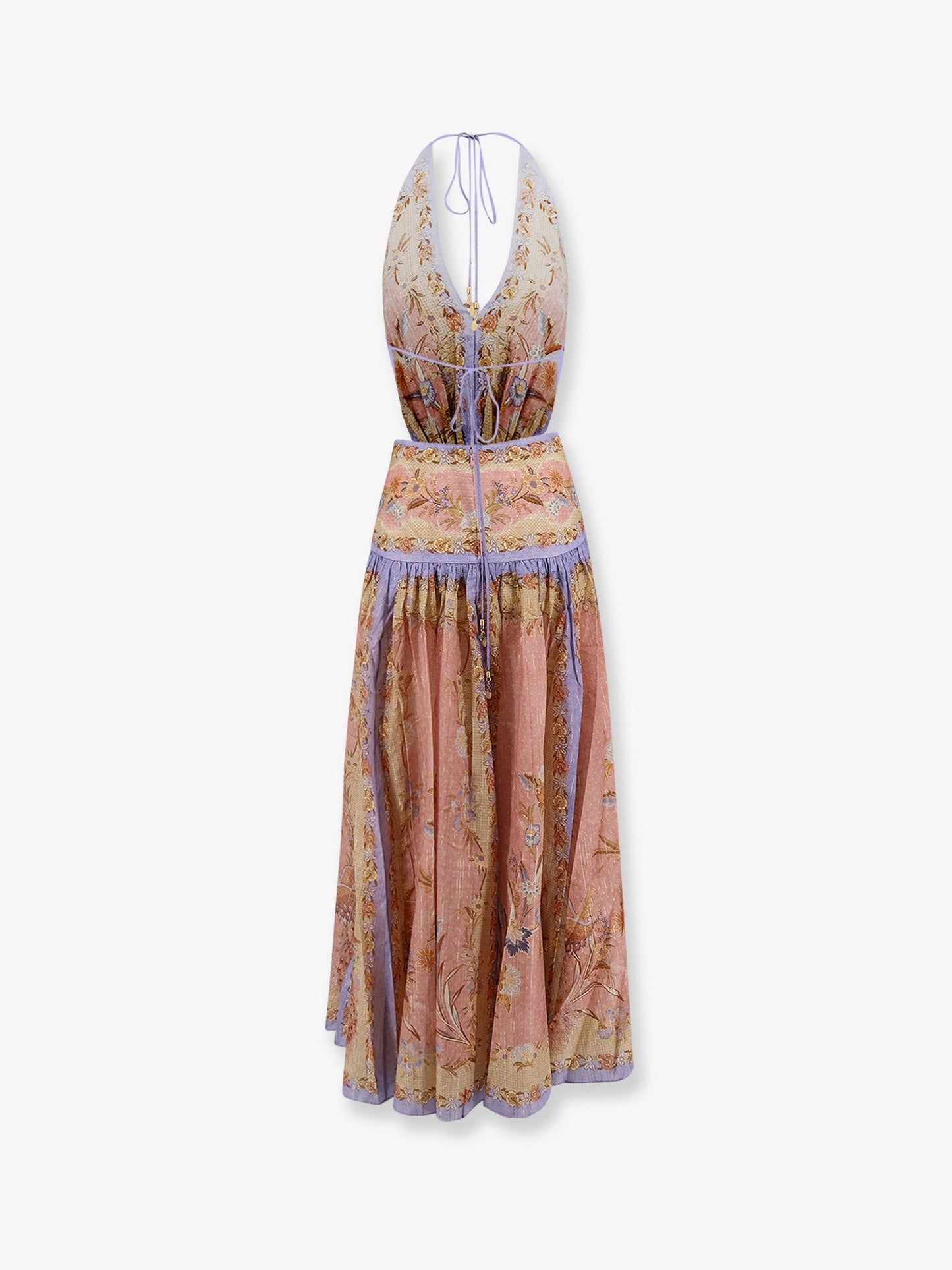 Zimmermann Women Indra Cotton And Silk Long Dress ZIMMERMANN