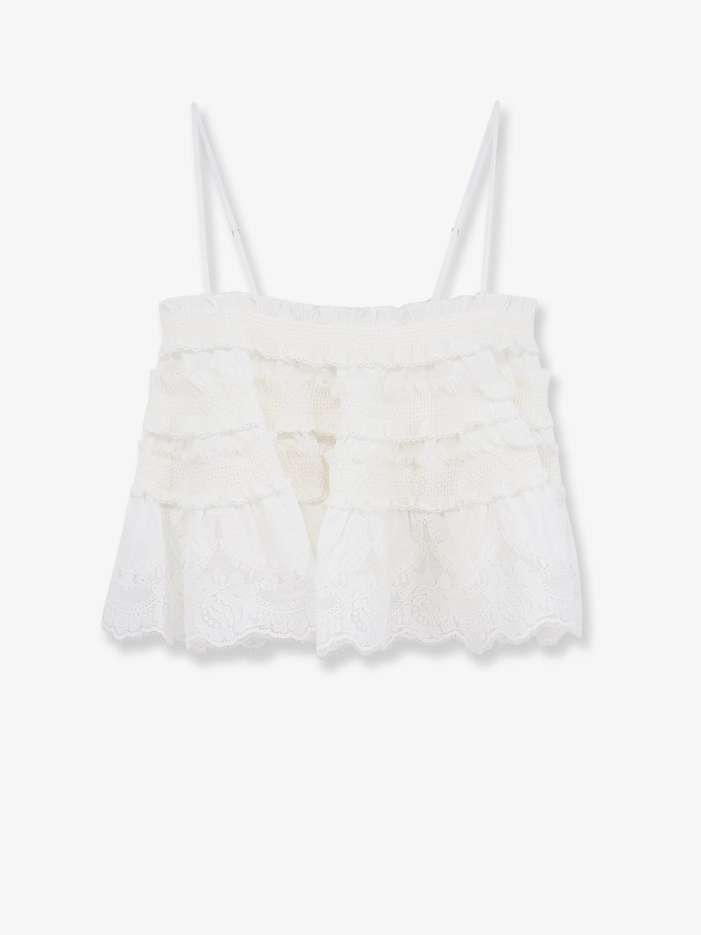 Zimmermann Women Alchemy Shirred Bandeau Top ZIMMERMANN