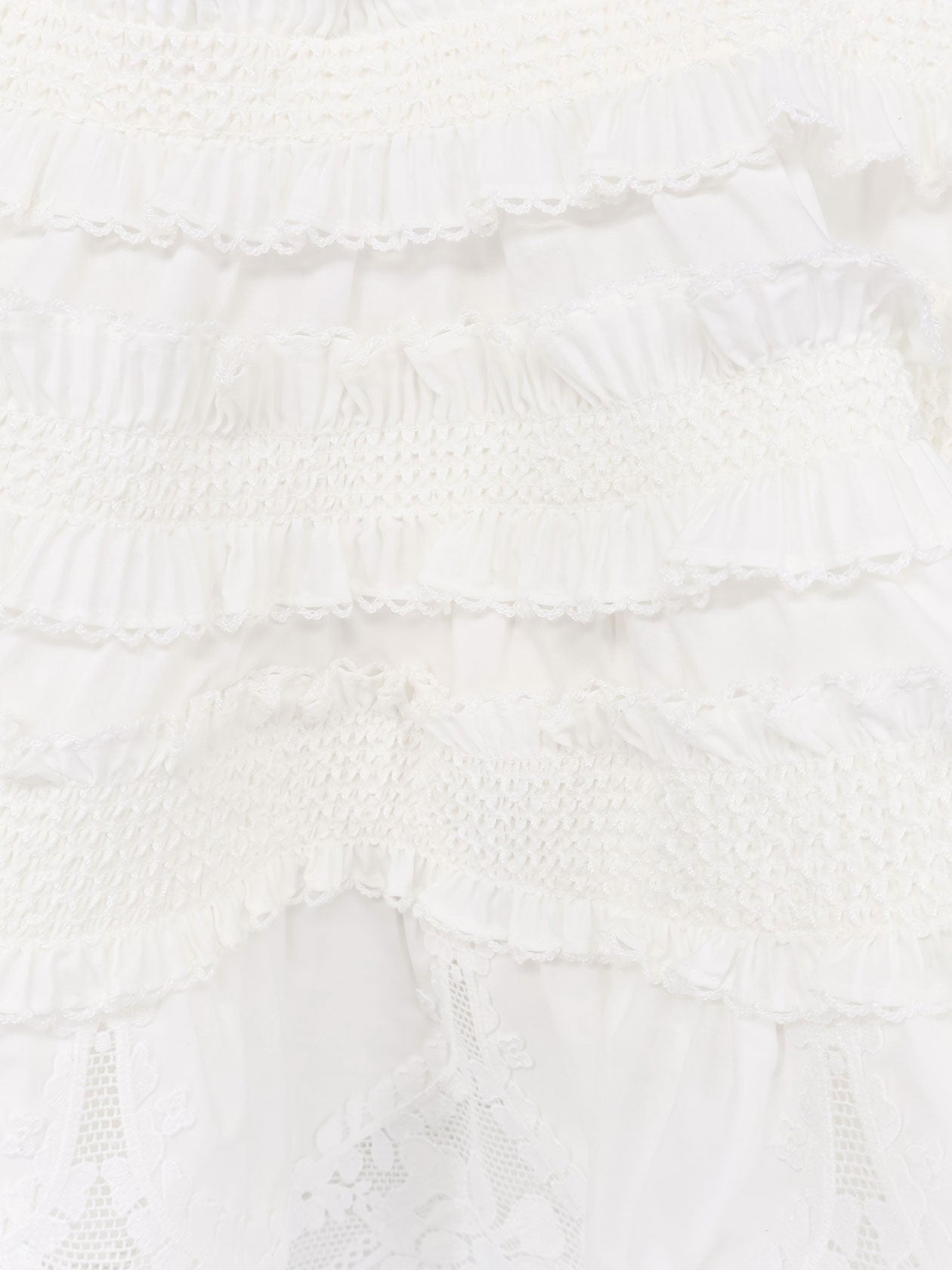Zimmermann Women Alchemy Shirred Bandeau Top ZIMMERMANN