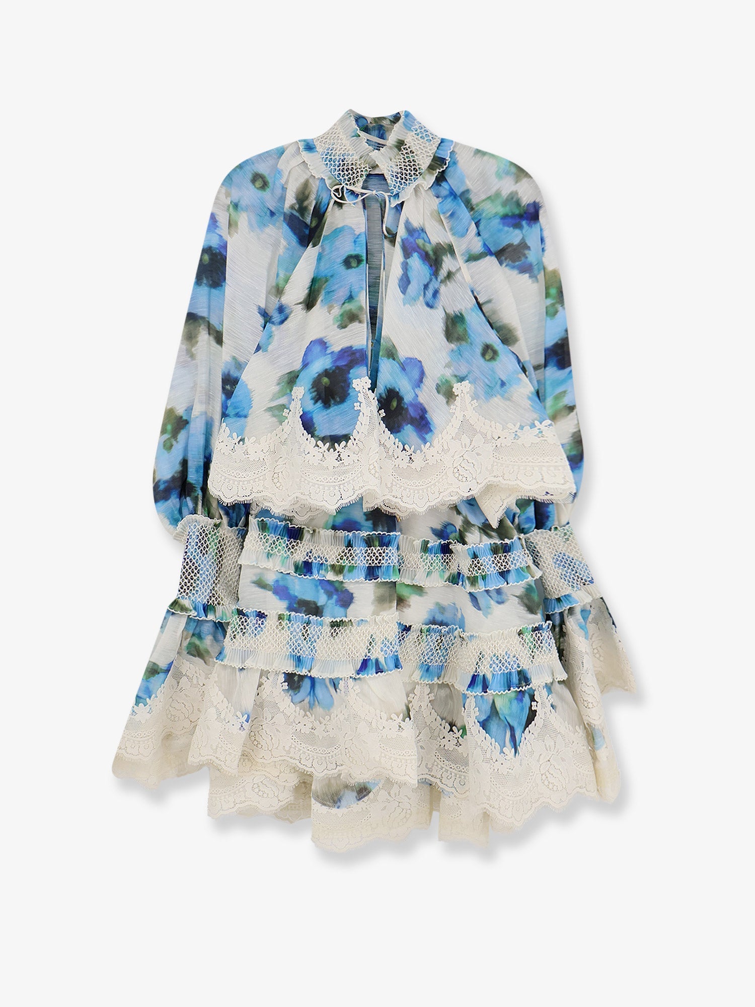 Zimmermann Women Alchemy Shirred Mini Dress ZIMMERMANN