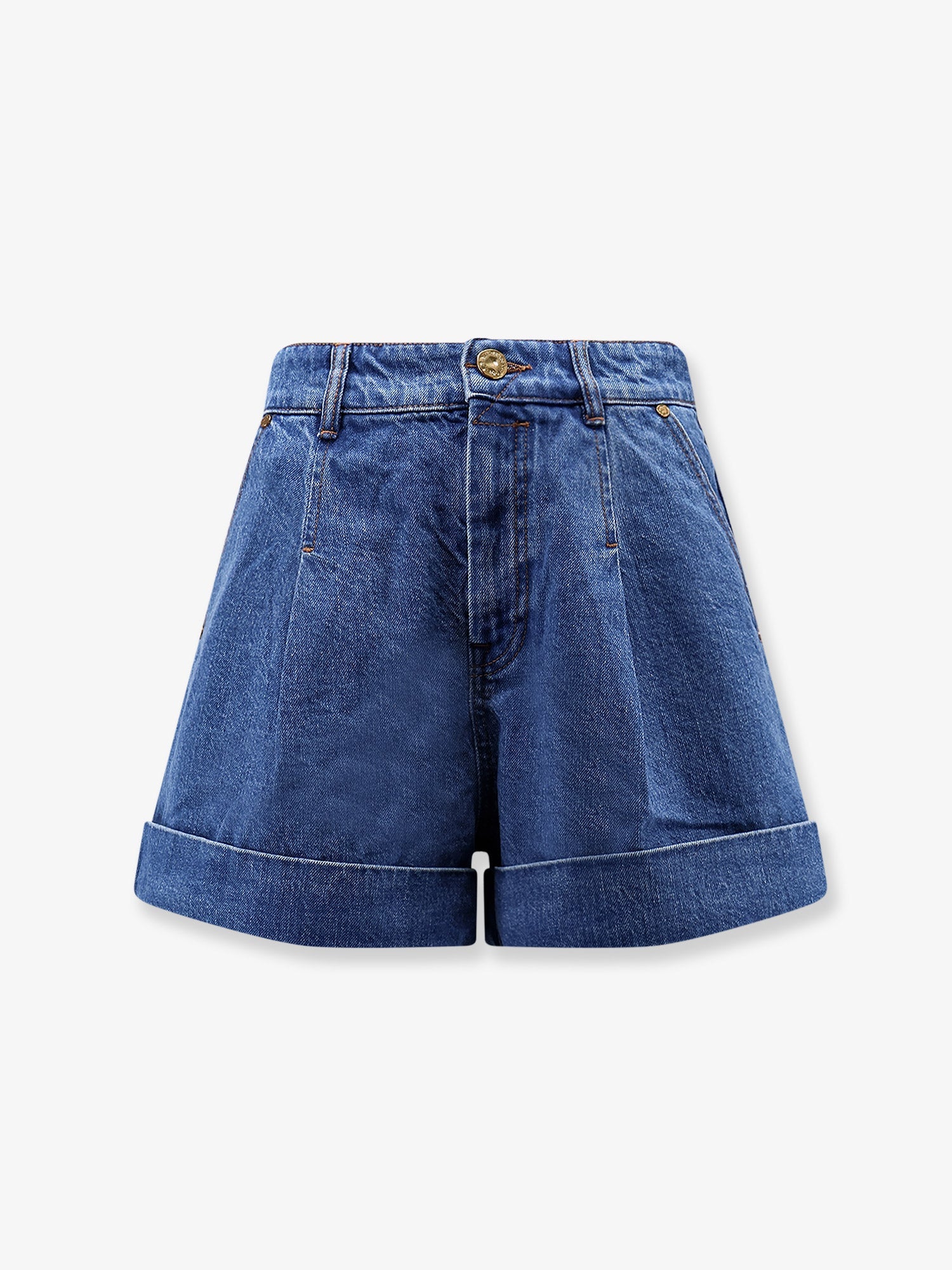 Zimmermann Women Tailored Denim Shorts ZIMMERMANN