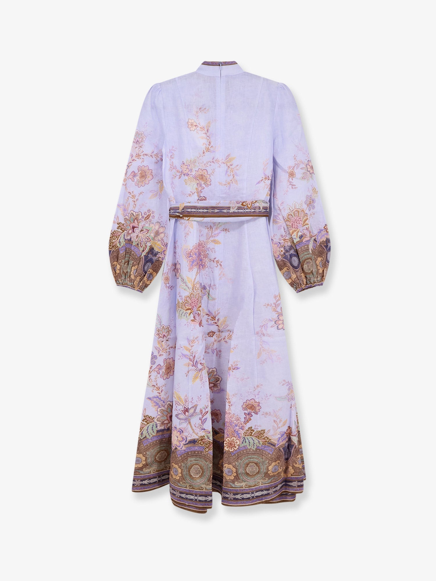 Zimmermann Women Luna Button Linen Dress ZIMMERMANN