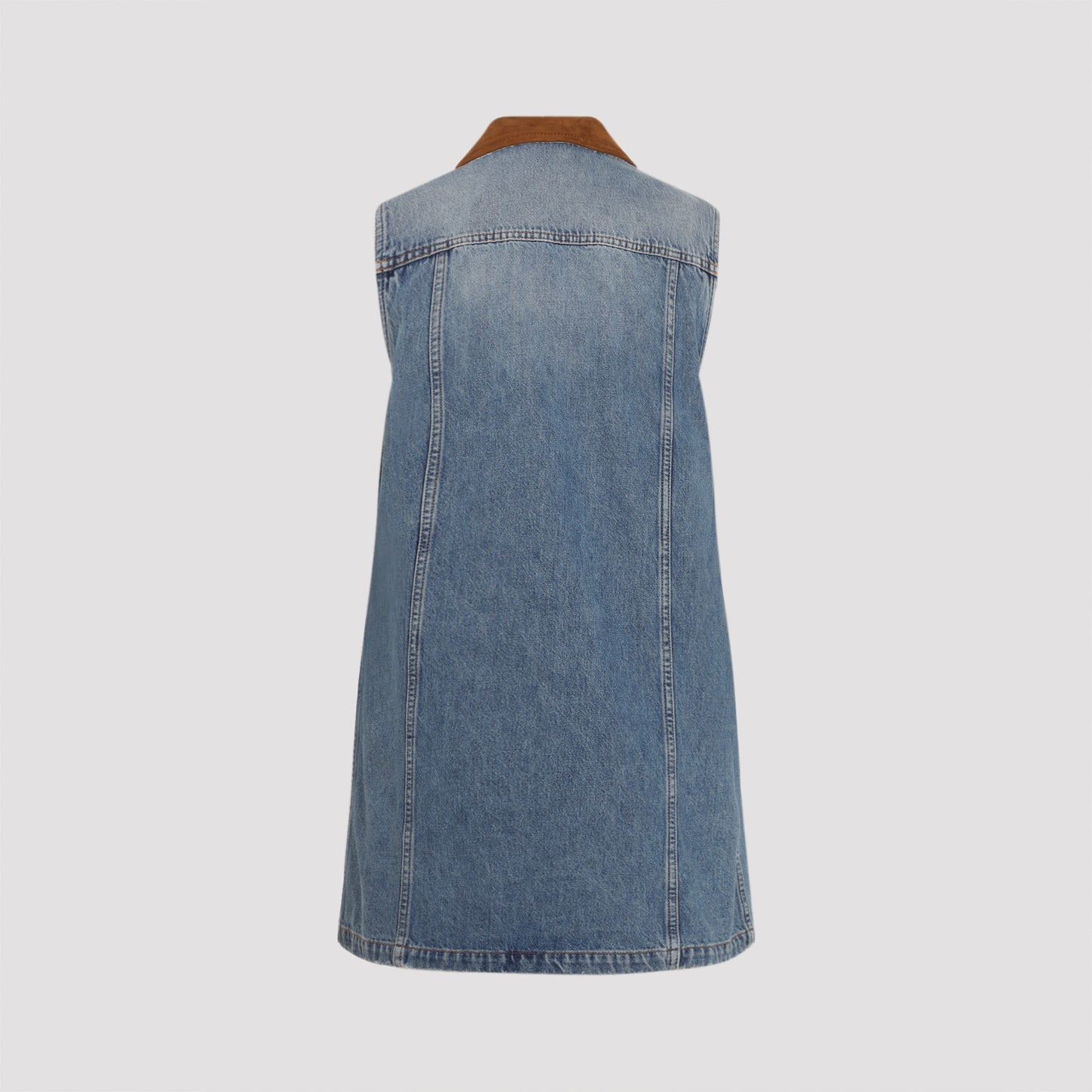 Versace Denim Stone Wash Dress Women VERSACE