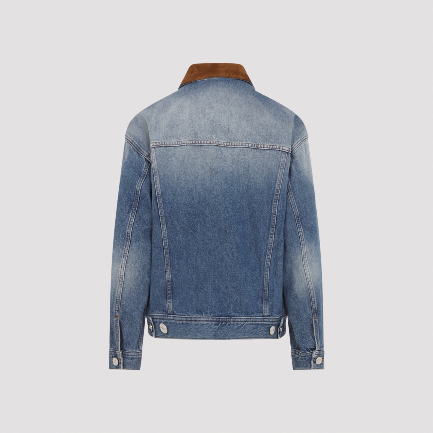 Versace Denim Stone Wash Blouson Women VERSACE