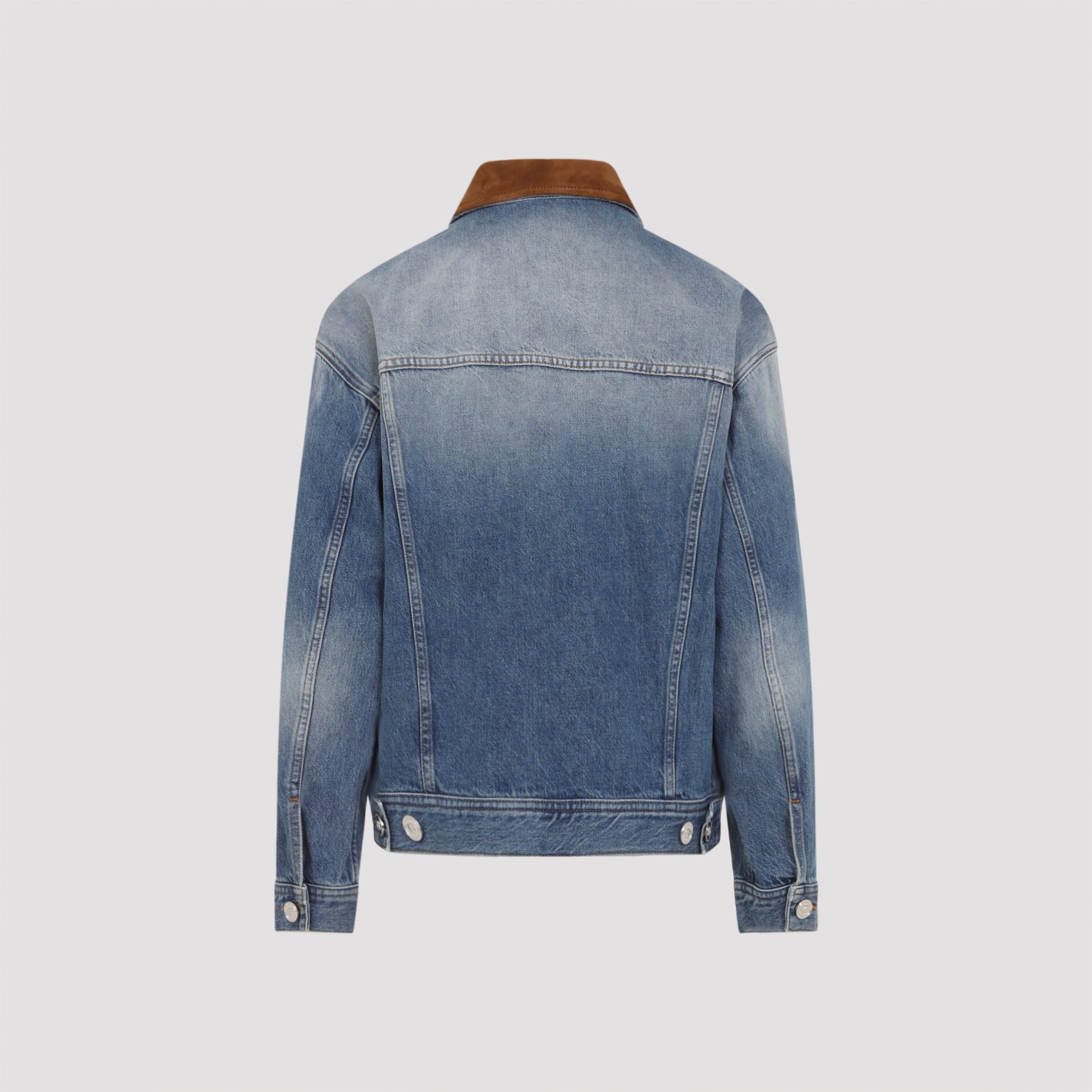 Versace Denim Stone Wash Blouson Women VERSACE