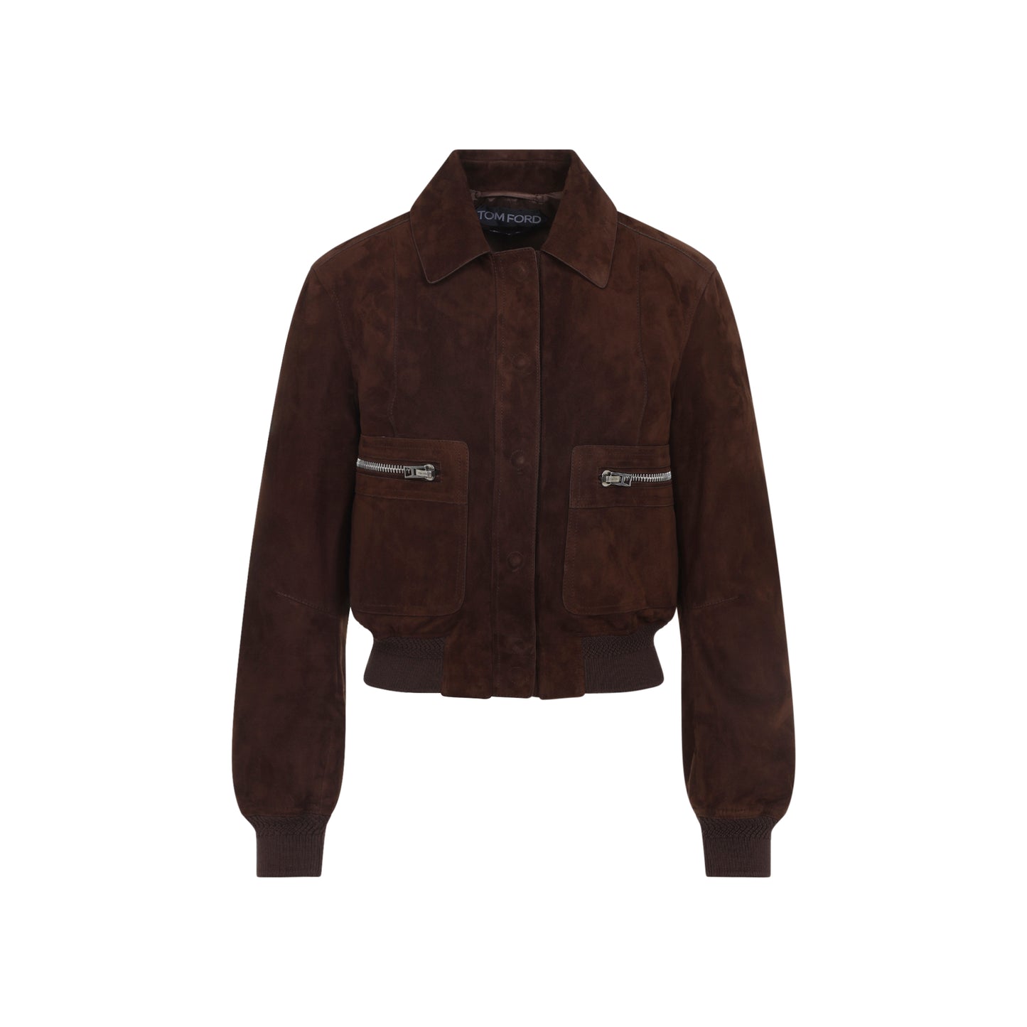 Tom Ford Lamb Suede Bomber Jacket Women TOM FORD