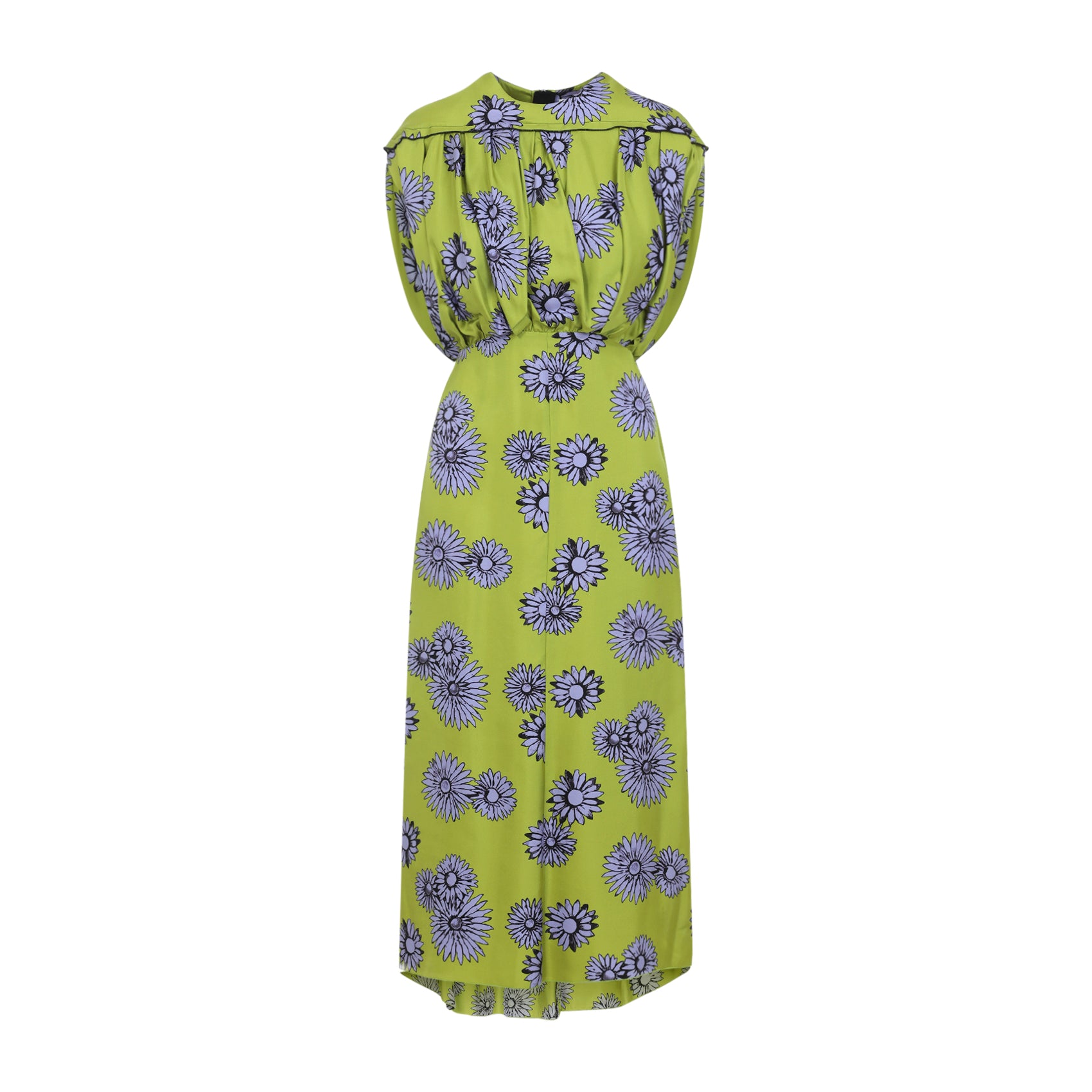 Lanvin Printed Draped Top Dress Women LANVIN