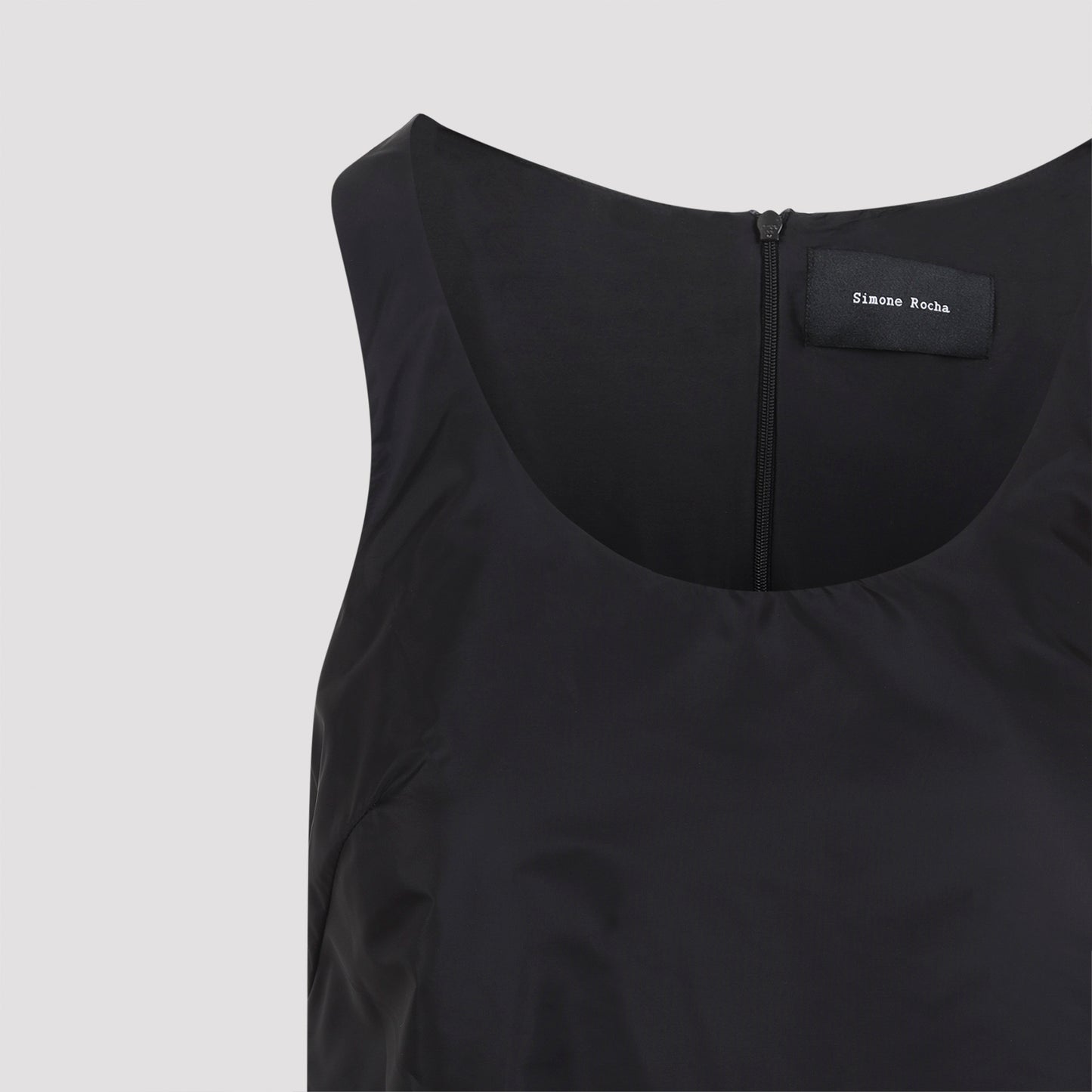 Simone Rocha Tapered Back Peplum Mini Dress Women SIMONE ROCHA