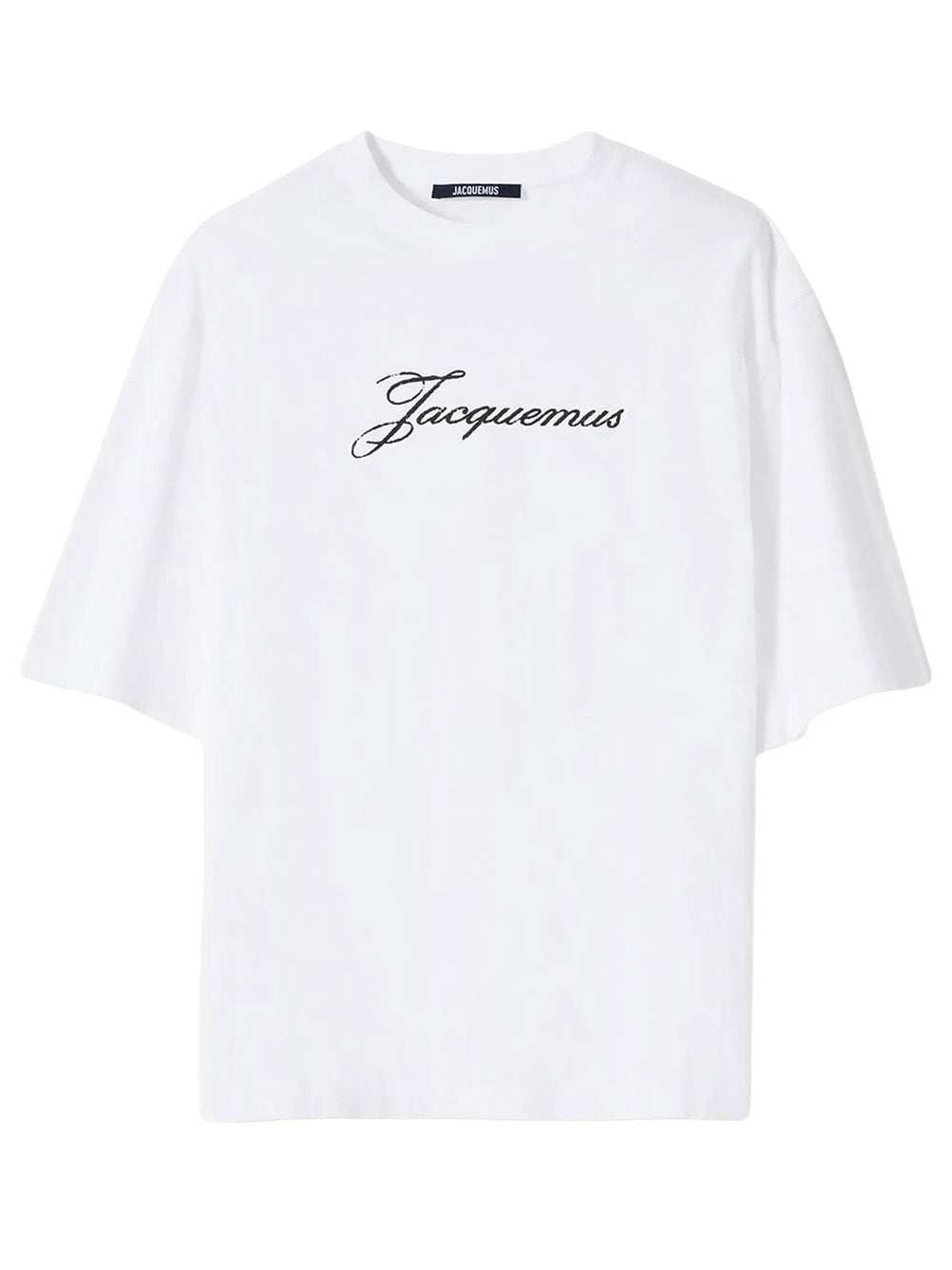 Jacquemus Women Le T-Shirt Jacquemus In Cotton Blend With Logo Print JACQUEMUS