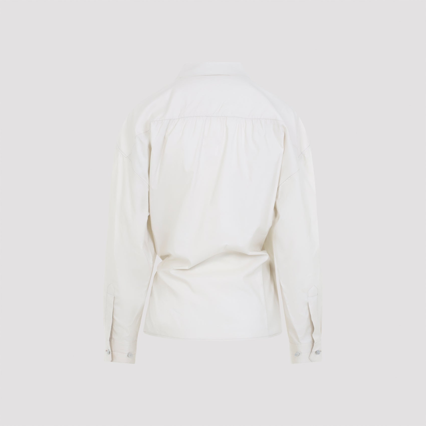 Lemaire Straight Collar Twisted Shirt Women LEMAIRE
