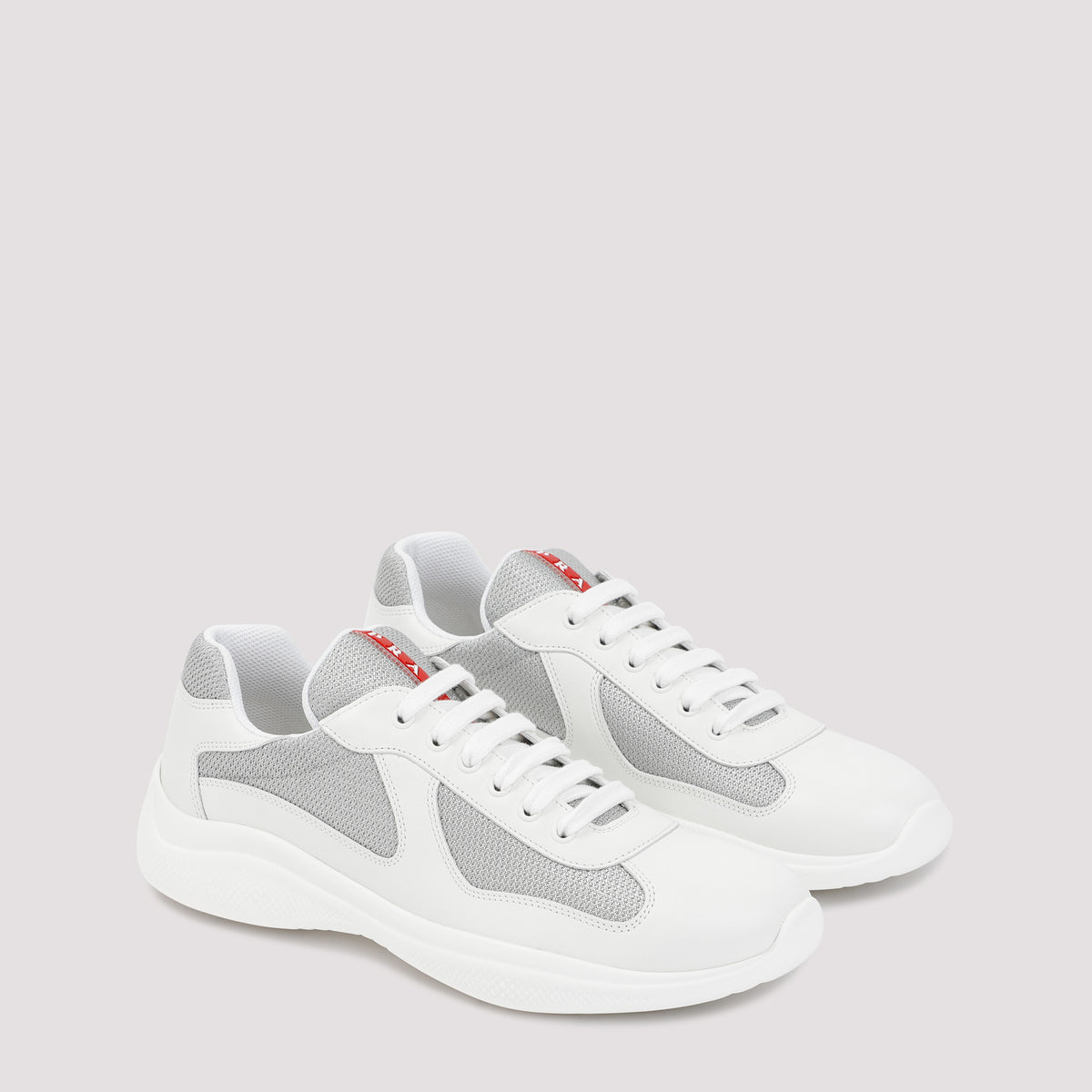 Prada Americas Cup Lace-Up Sneakers Men PRADA